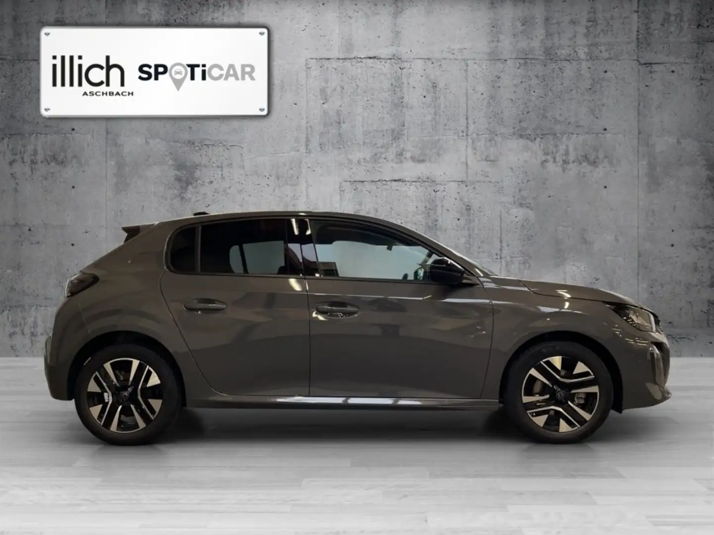 Peugeot 208 ALLURE Benzin 100 6-Gang-Manuell Grau - 2