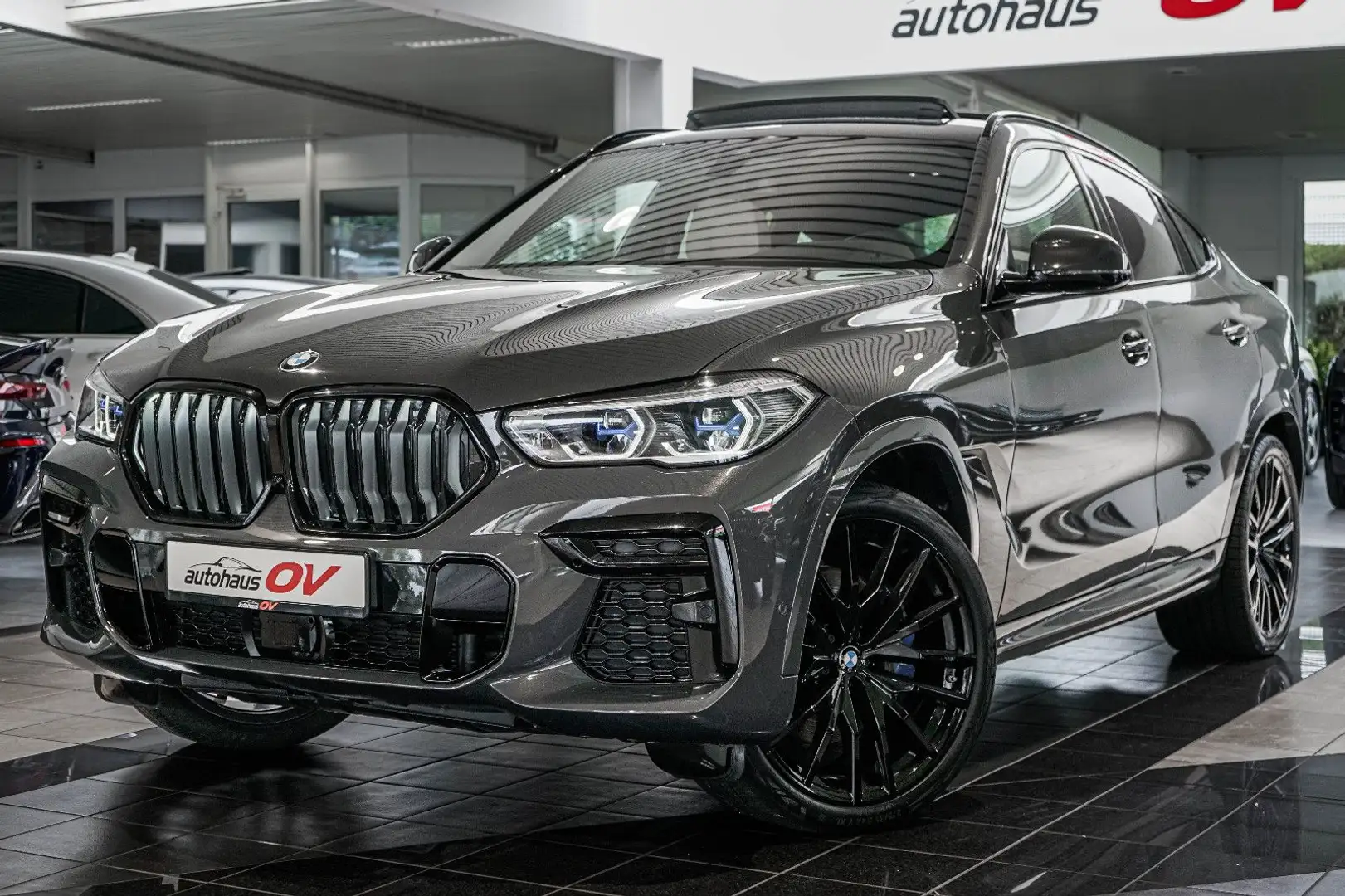 BMW X6 30xd M Sport*Individual*3xTV*Iconic*H&K*Pano* Gris - 1