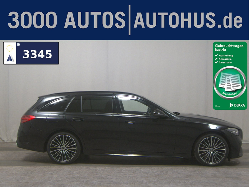 Mercedes-Benz C 200 T d AMG-Line T-Leder Navi LED StHzg Shz