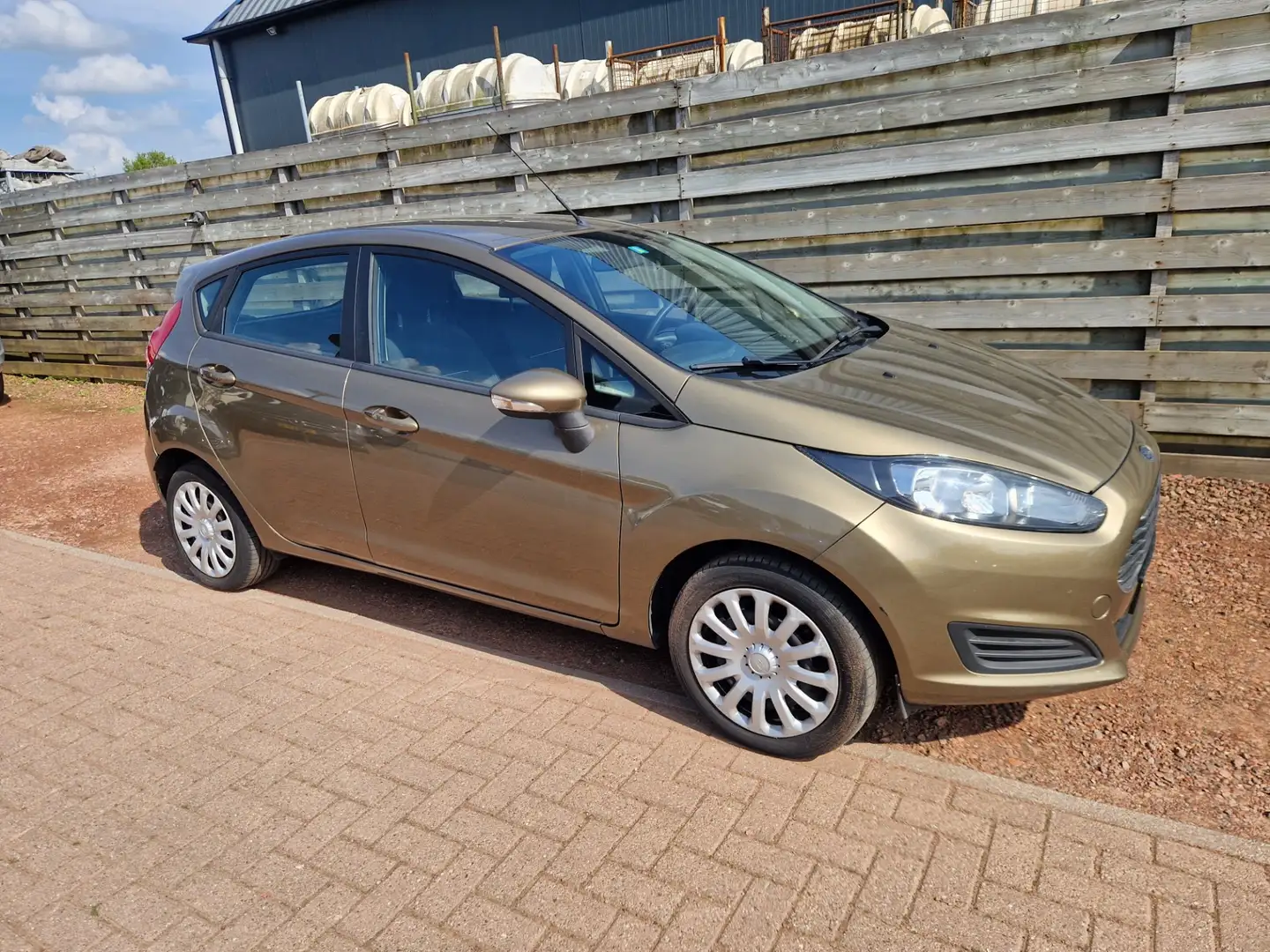 Ford Fiesta 1.0 Style Airco, Navigatie Brun - 1
