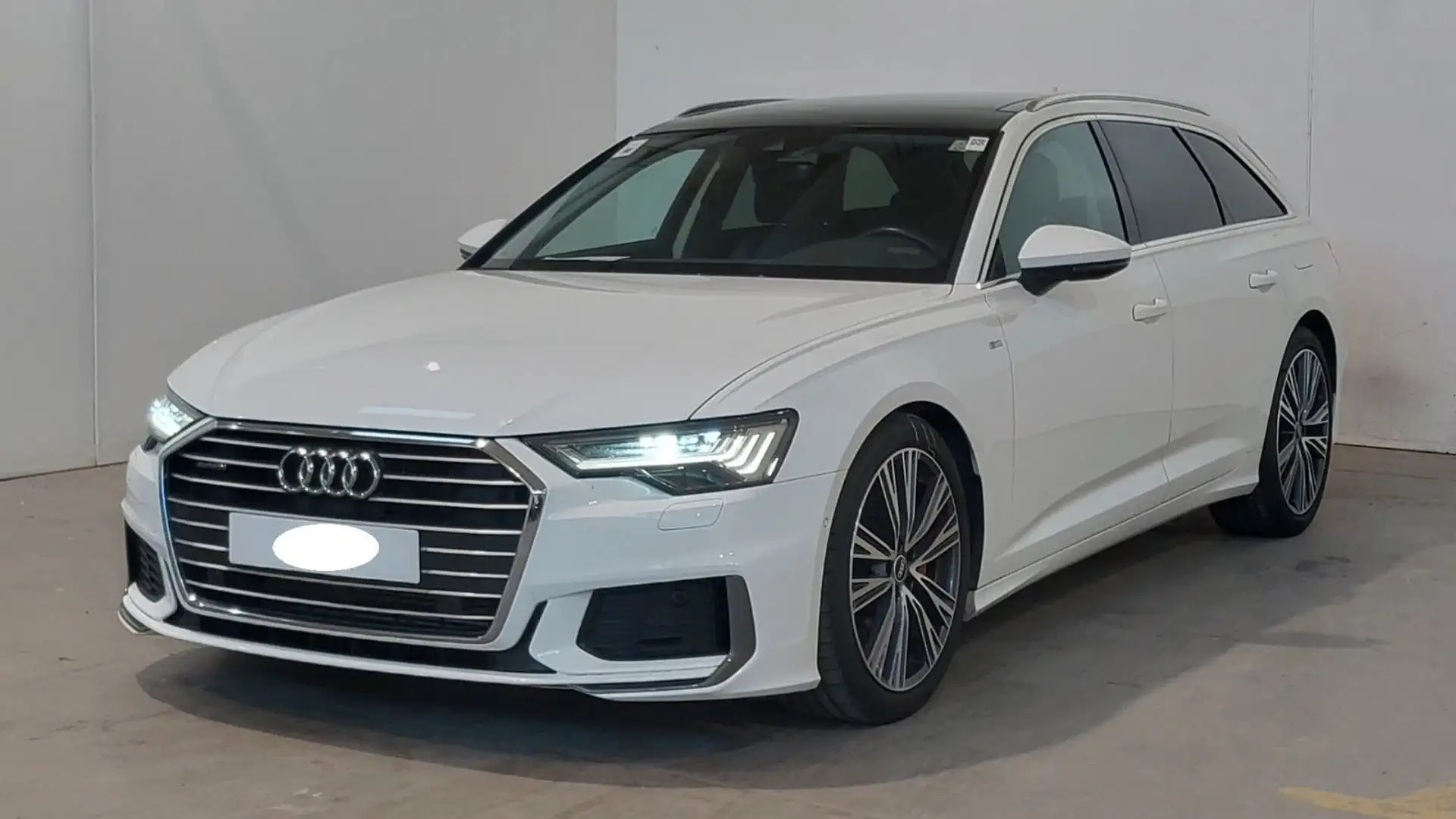 Audi A6 Avant 55 TFSIe quattro S-Line /PANORA/ MEMORY Weiß - 1