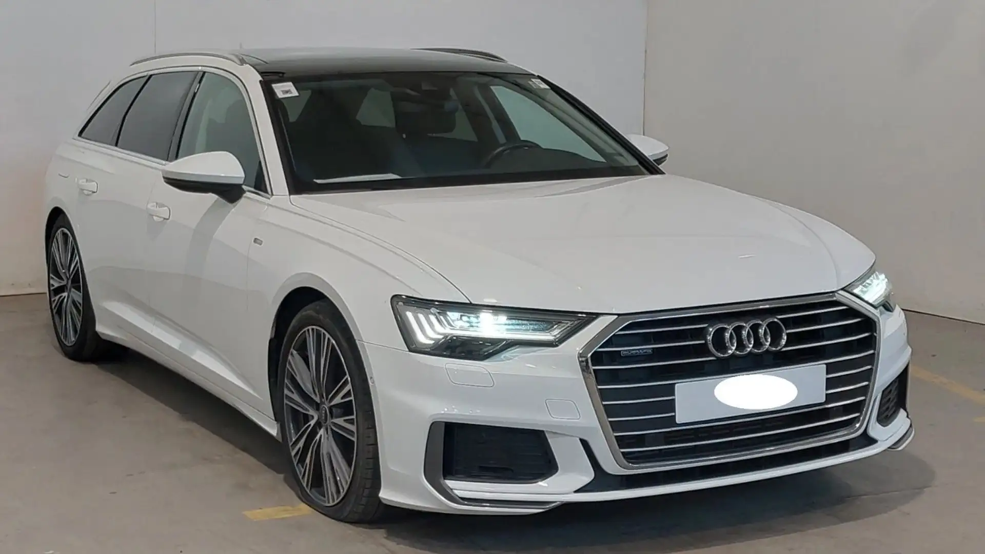 Audi A6 Avant 55 TFSIe quattro S-Line /PANORA/ MEMORY Weiß - 2