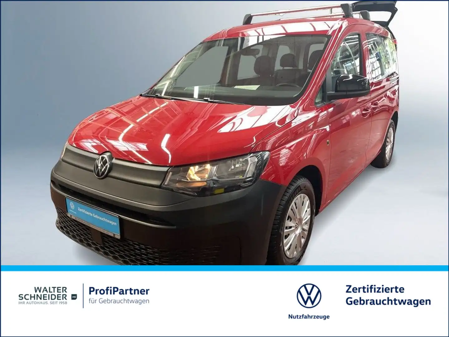 Volkswagen Caddy 2.0 TDI Kombi AHK Klima Rouge - 1