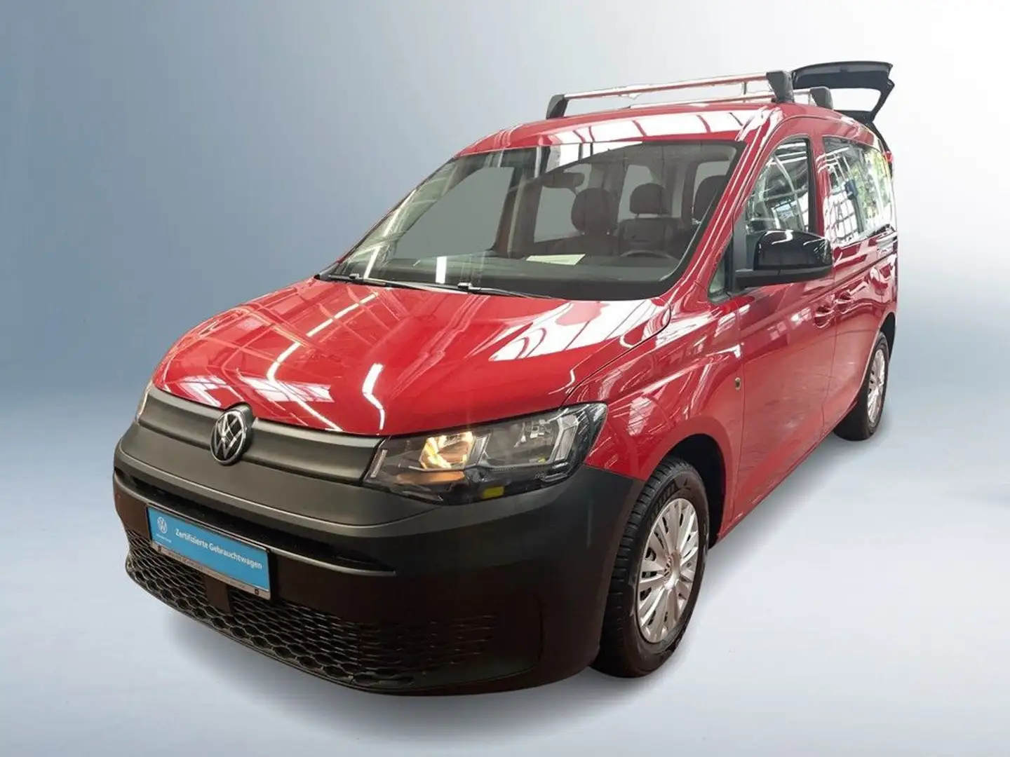 Volkswagen Caddy 2.0 TDI Kombi  AHK Klima Rot - 2