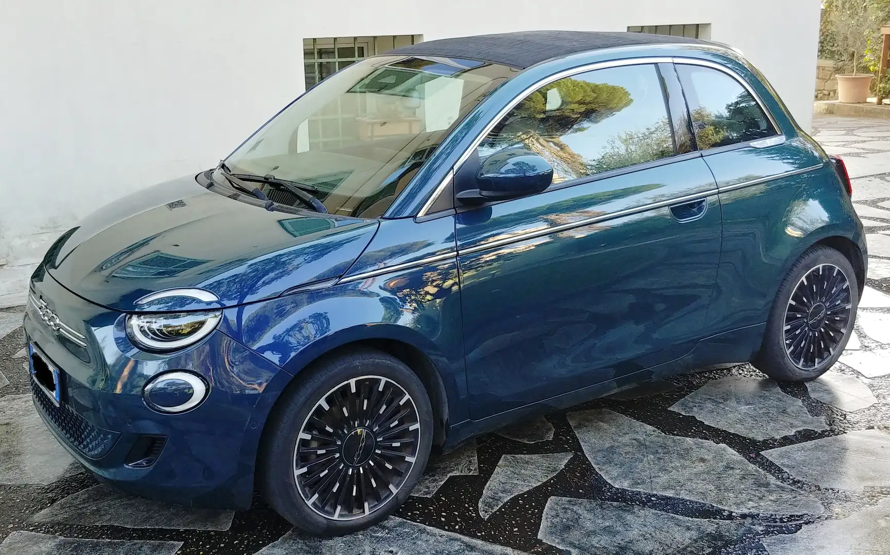 Fiat 500e 500e Cabrio 42 kWh La Prima Verde - 1