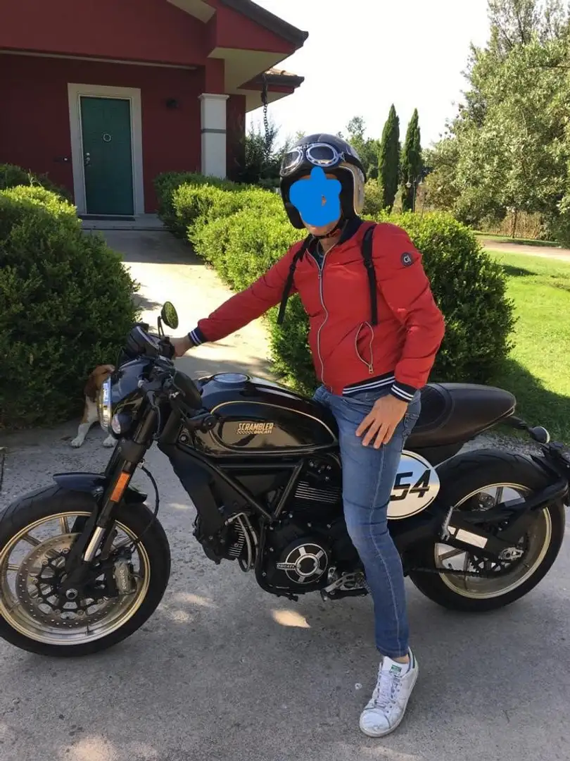 Ducati Scrambler cafe racer Negru - 1