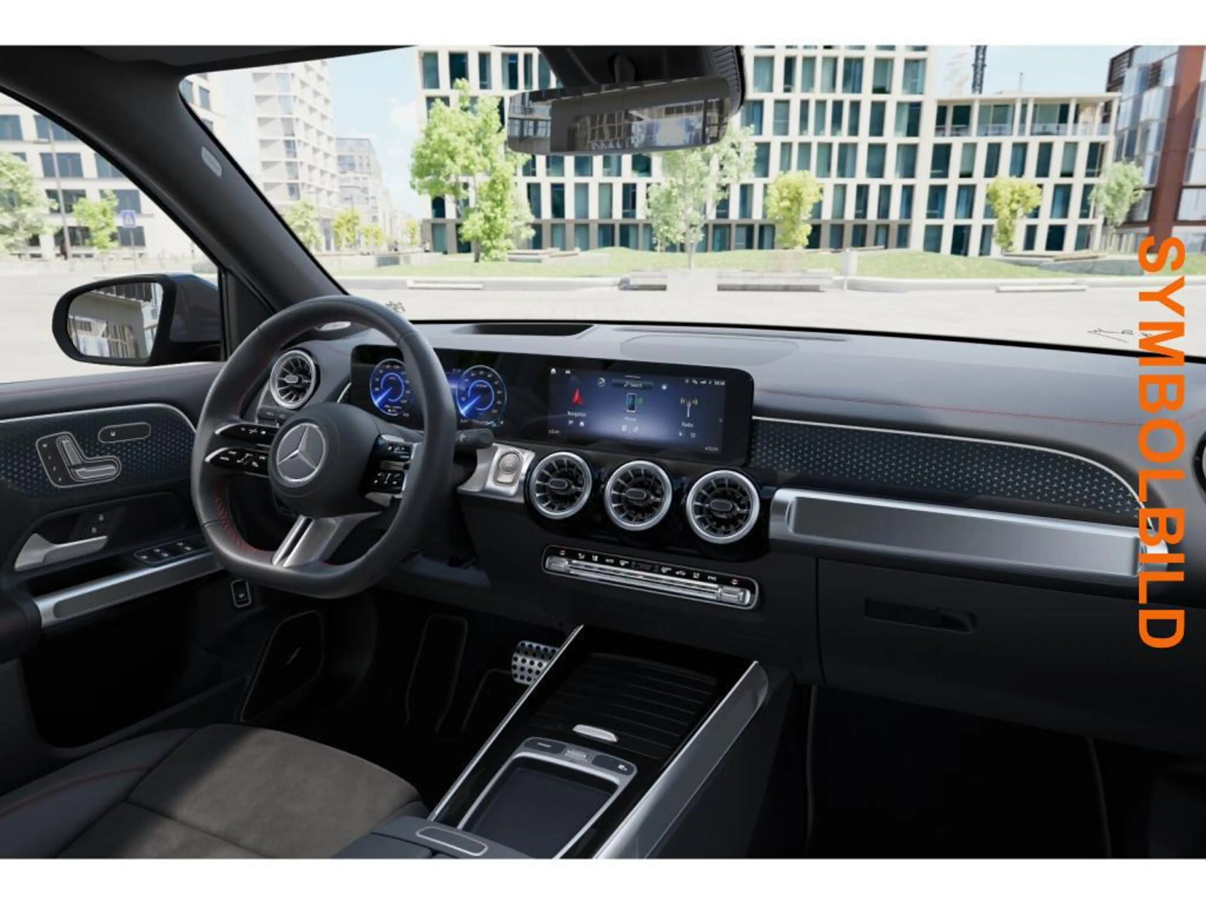 Mercedes-Benz EQB 300 4M AMG Prem+7 SITZE+HUD+NIGHT+360+BURMES — photo 14