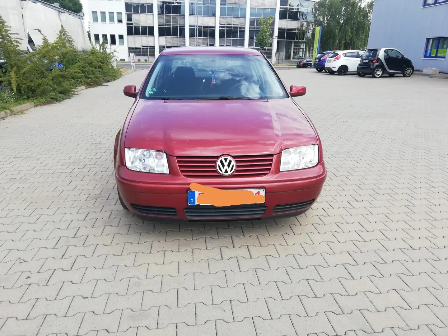 Volkswagen Bora Bora 1.6 Highline Rojo - 1
