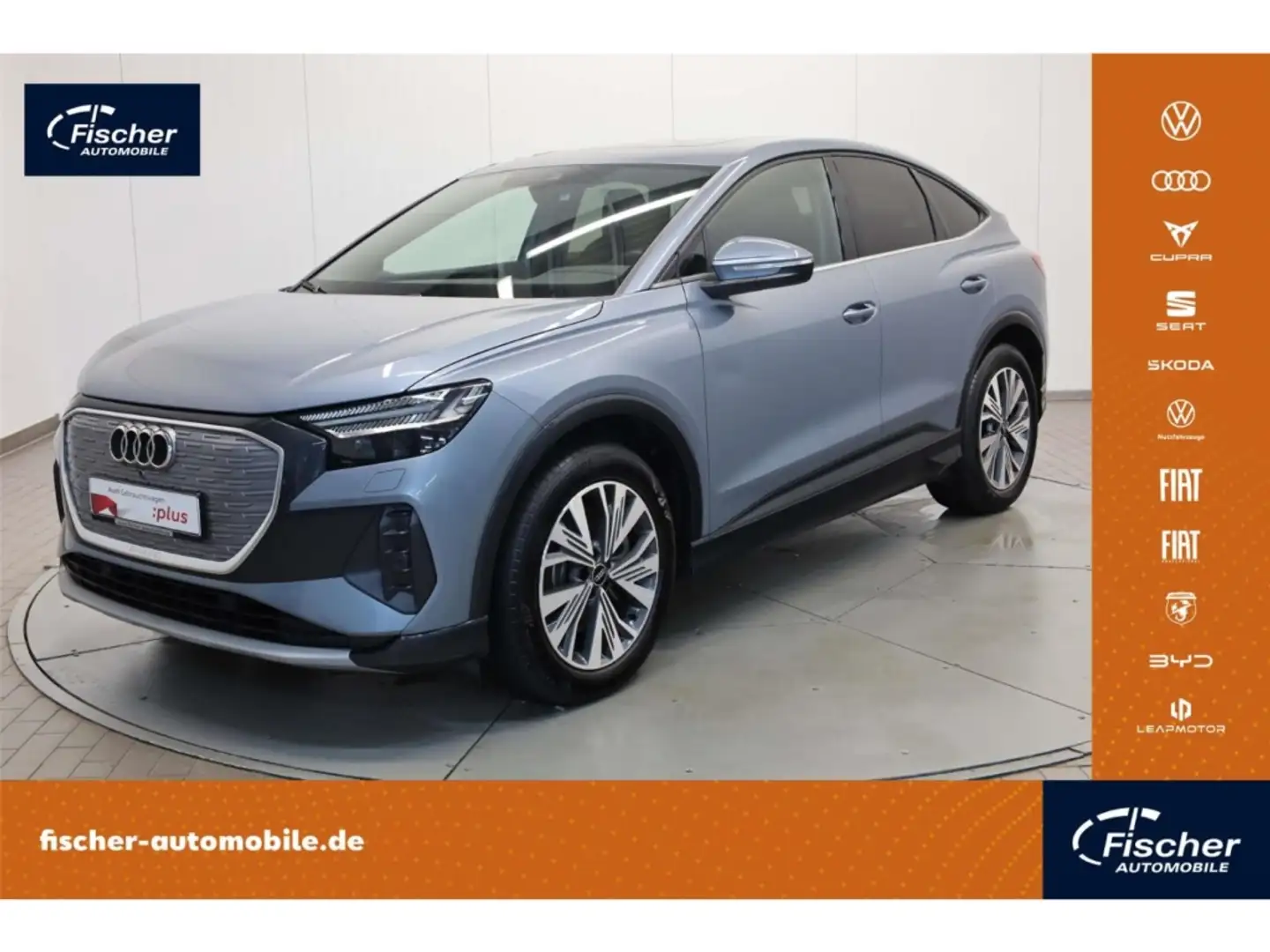 Audi Q4 e-tron Sportback Blau - 1