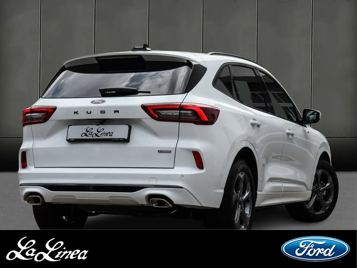 Ford Kuga Full-Hybrid FHEV ST-Line Weiß - 2