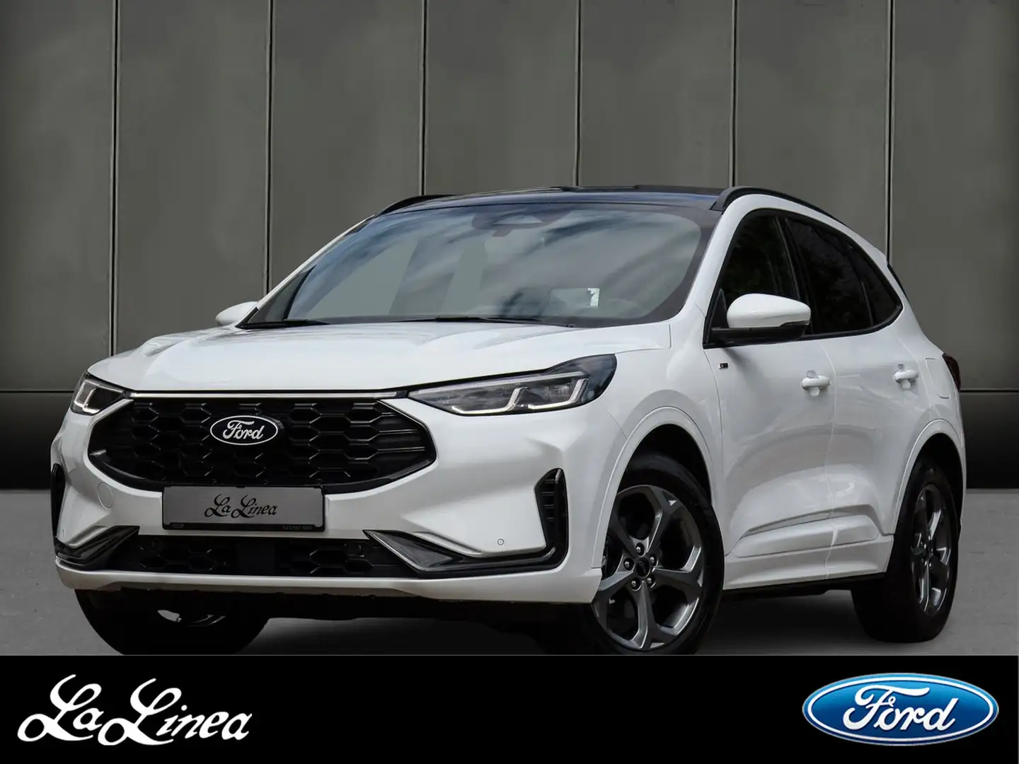 Ford Kuga Full-Hybrid FHEV ST-Line Weiß - 1