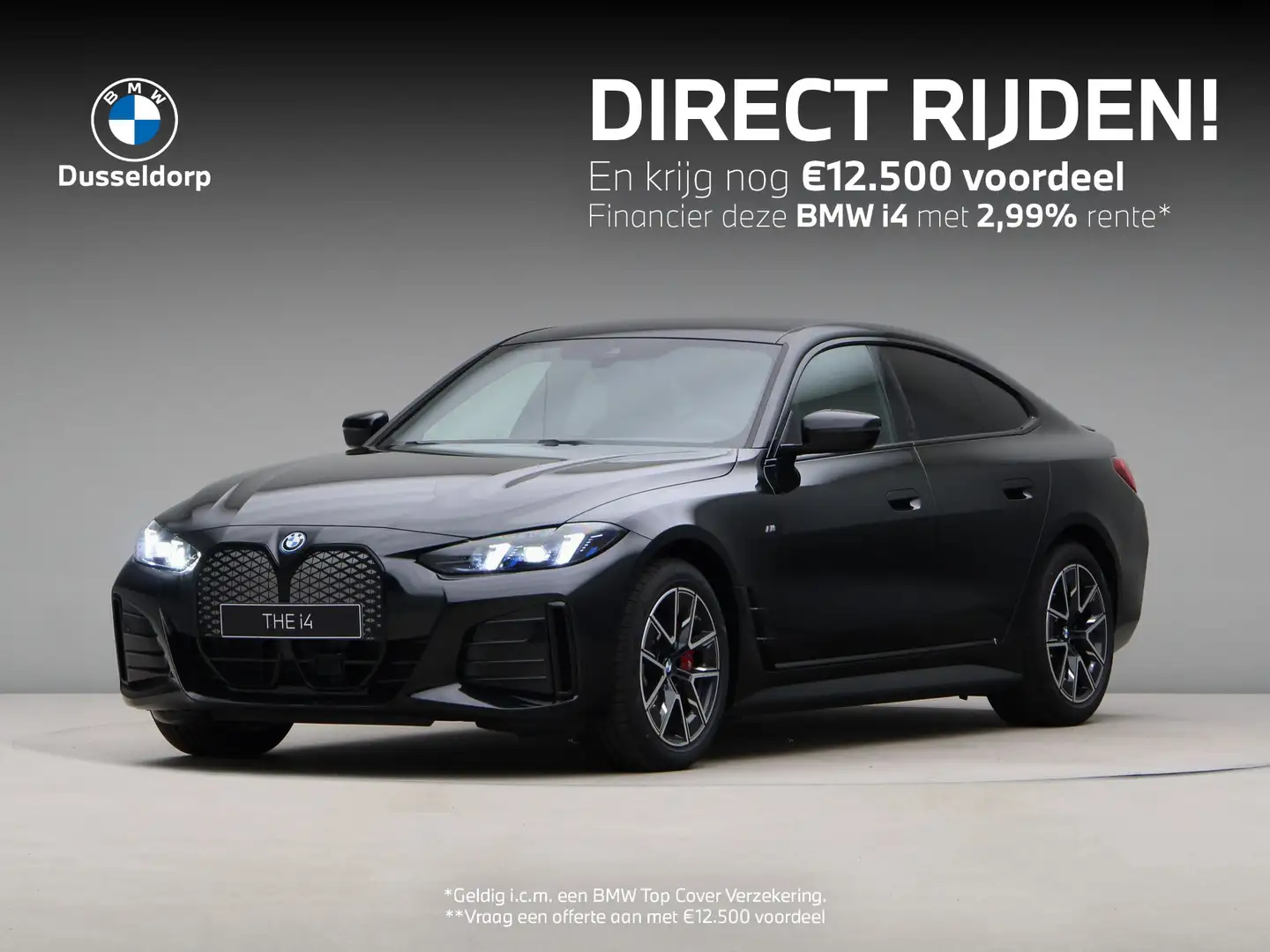 BMW i4 eDrive35 M Sport Edition 70 kWh Noir - 1