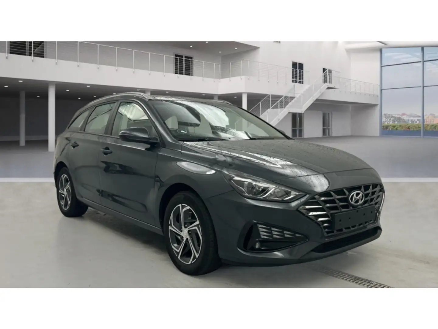 Hyundai i30 cw Pure 1.0 T-GDI App-Navi DAB Kamera Sitzh. Gris - 2