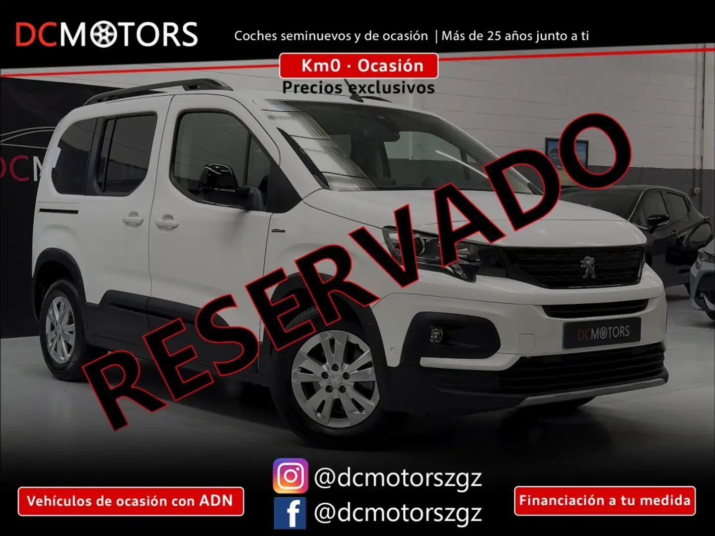 Peugeot Rifter 1.5BlueHDi S&S Standard GT Line 130 Blanco - 1
