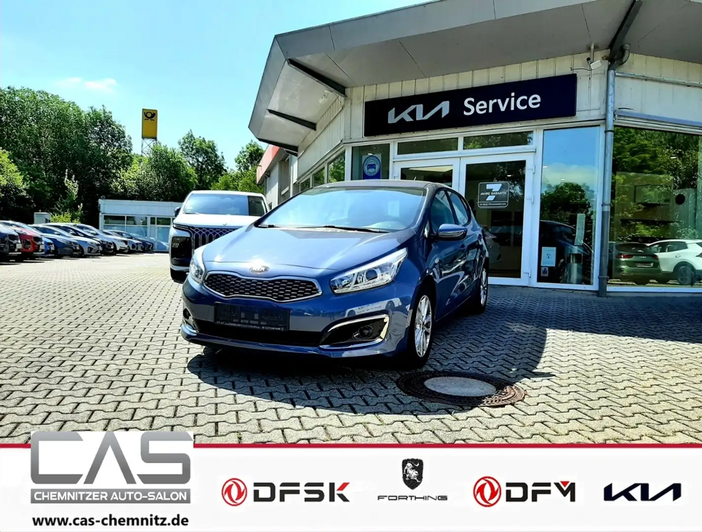Kia Ceed / cee'd 1.4 Edition 7 Emotionpaket Синій - 1