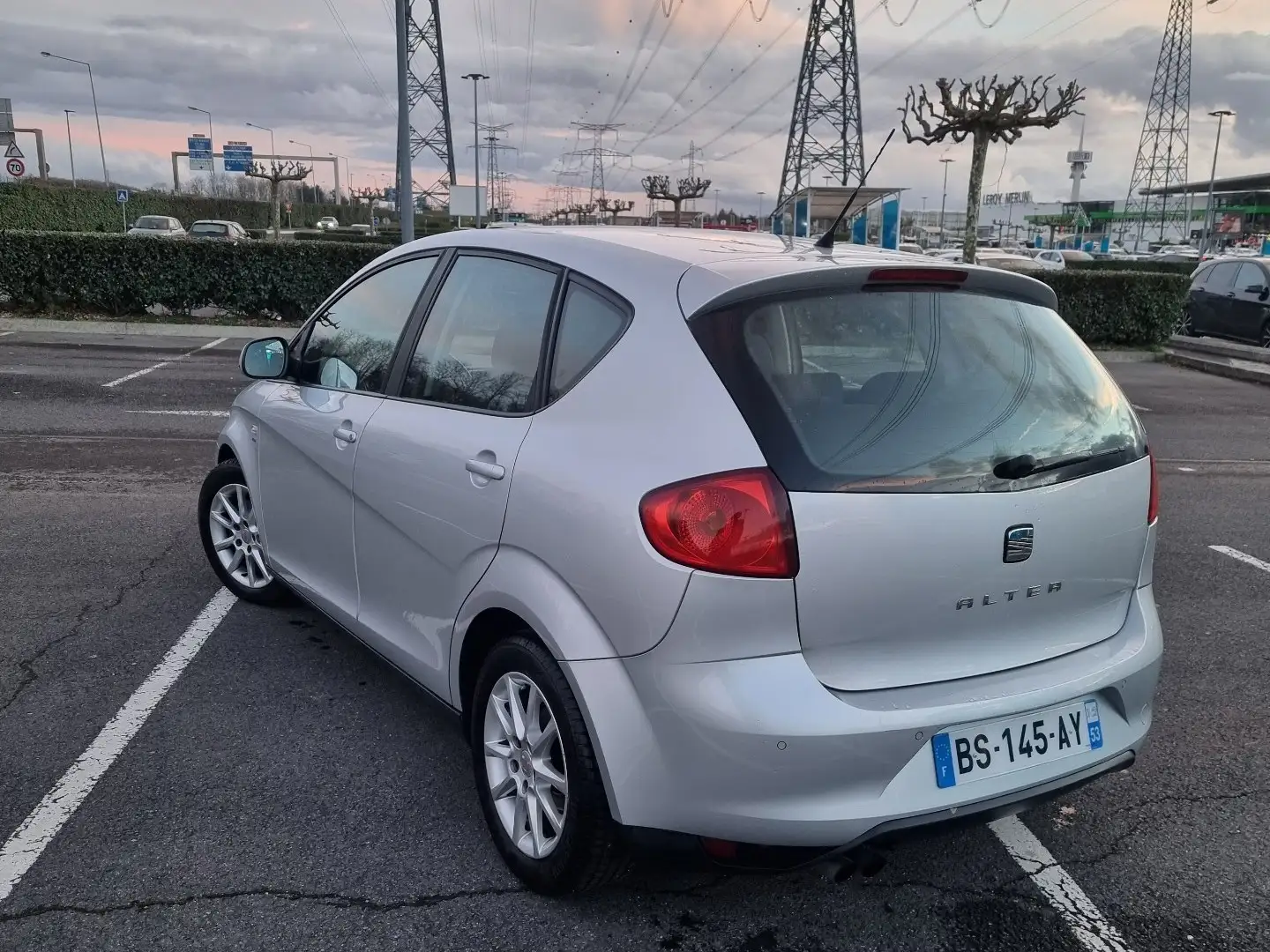 SEAT Altea 2.0 TDI 140 ch FAP CR Style Gris - 2
