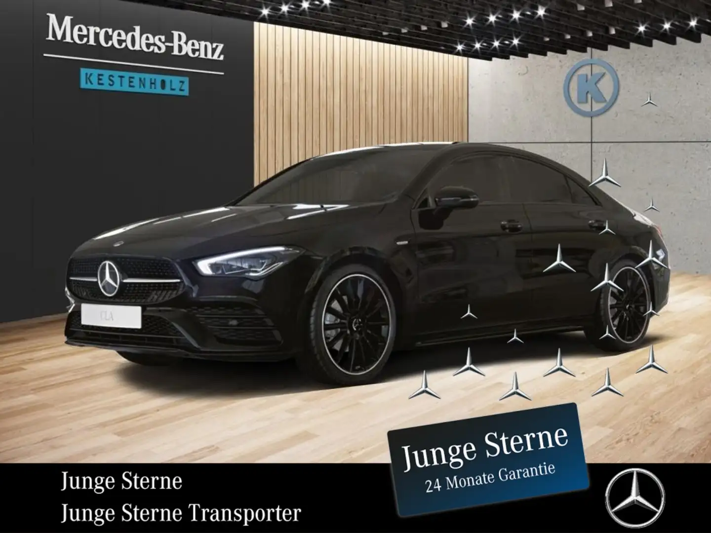 Mercedes-Benz CLA 180 Coupé *AMG*NIGHT*MBUX*SHZ*NAVI*LED* Black - 1