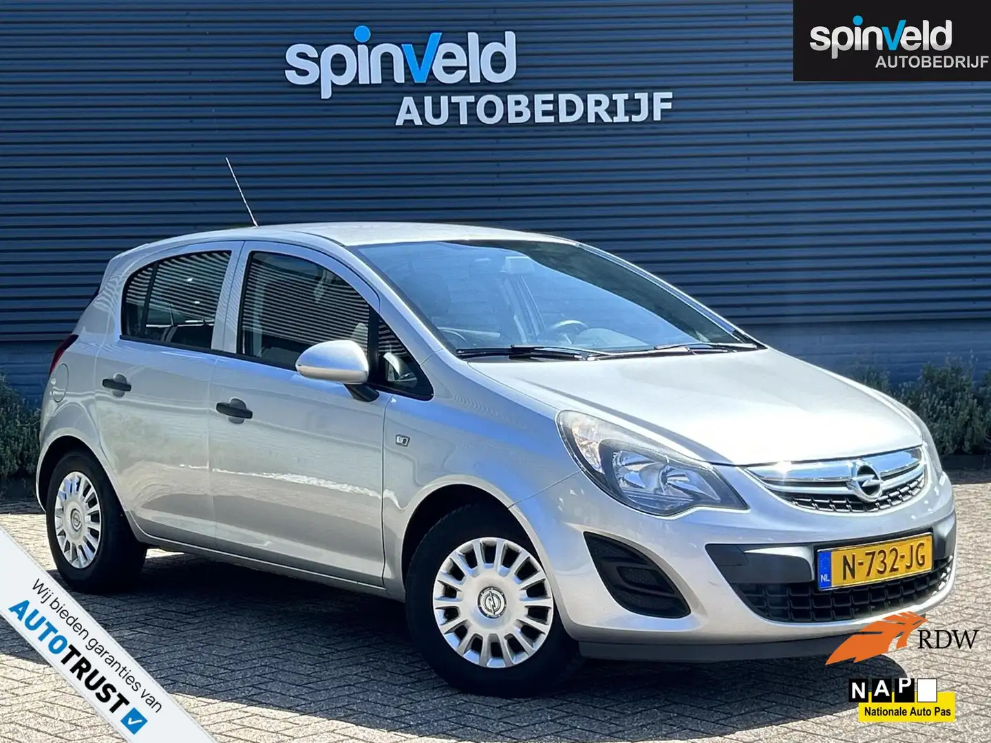 Opel Corsa 1.2-16V Design Edition BJ`14 Airco 5drs Elekpakket Gri - 1