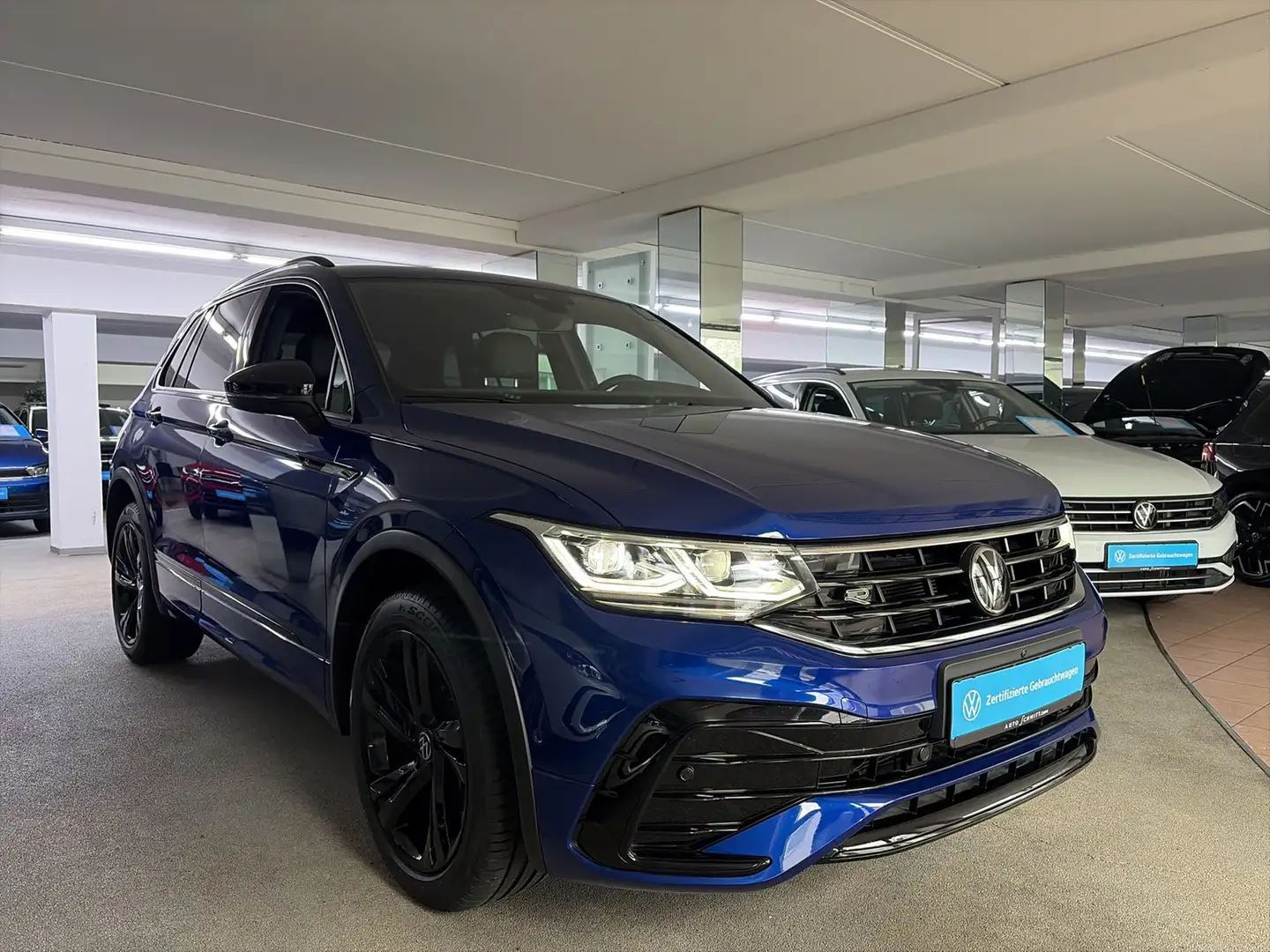 Volkswagen Tiguan 2.0 TSI DSG R-Line 4Motion AHK*DCC*NAVI Bleu - 2