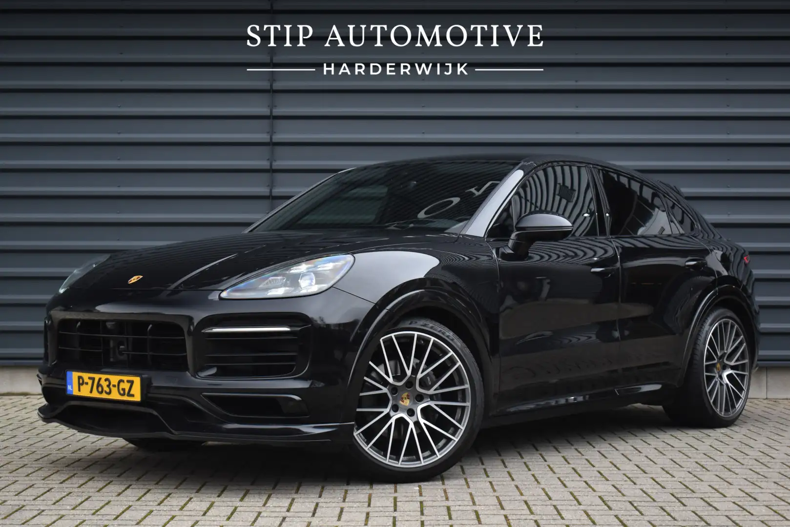 Porsche Cayenne Coupé 3.0 E-Hybrid 462pk SportDesign Techart | Pan Noir - 1