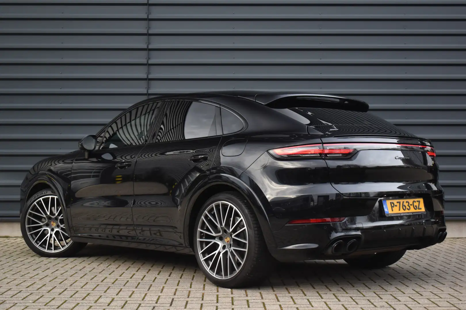 Porsche Cayenne Coupé 3.0 E-Hybrid 462pk SportDesign Techart | Pan Noir - 2