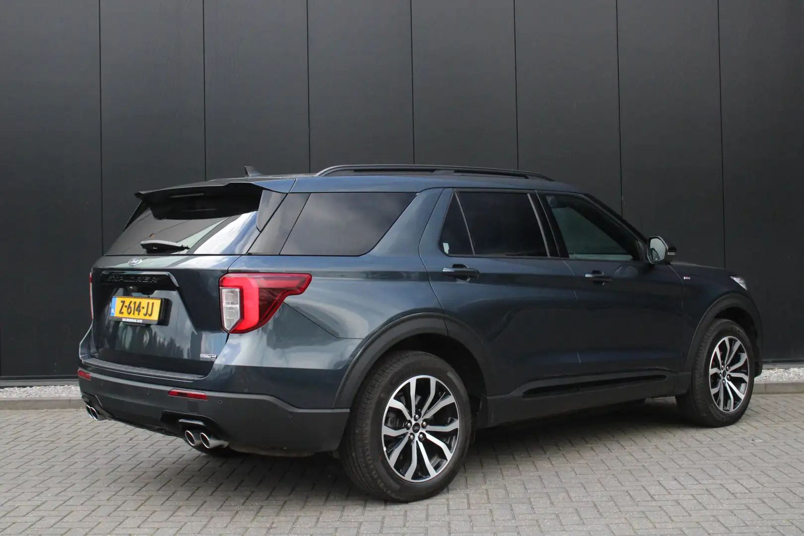 Ford Explorer 3.0 V6 PHEV ST-Line | TREKHAAK | GARANTIE 10-2027 Blauw - 2
