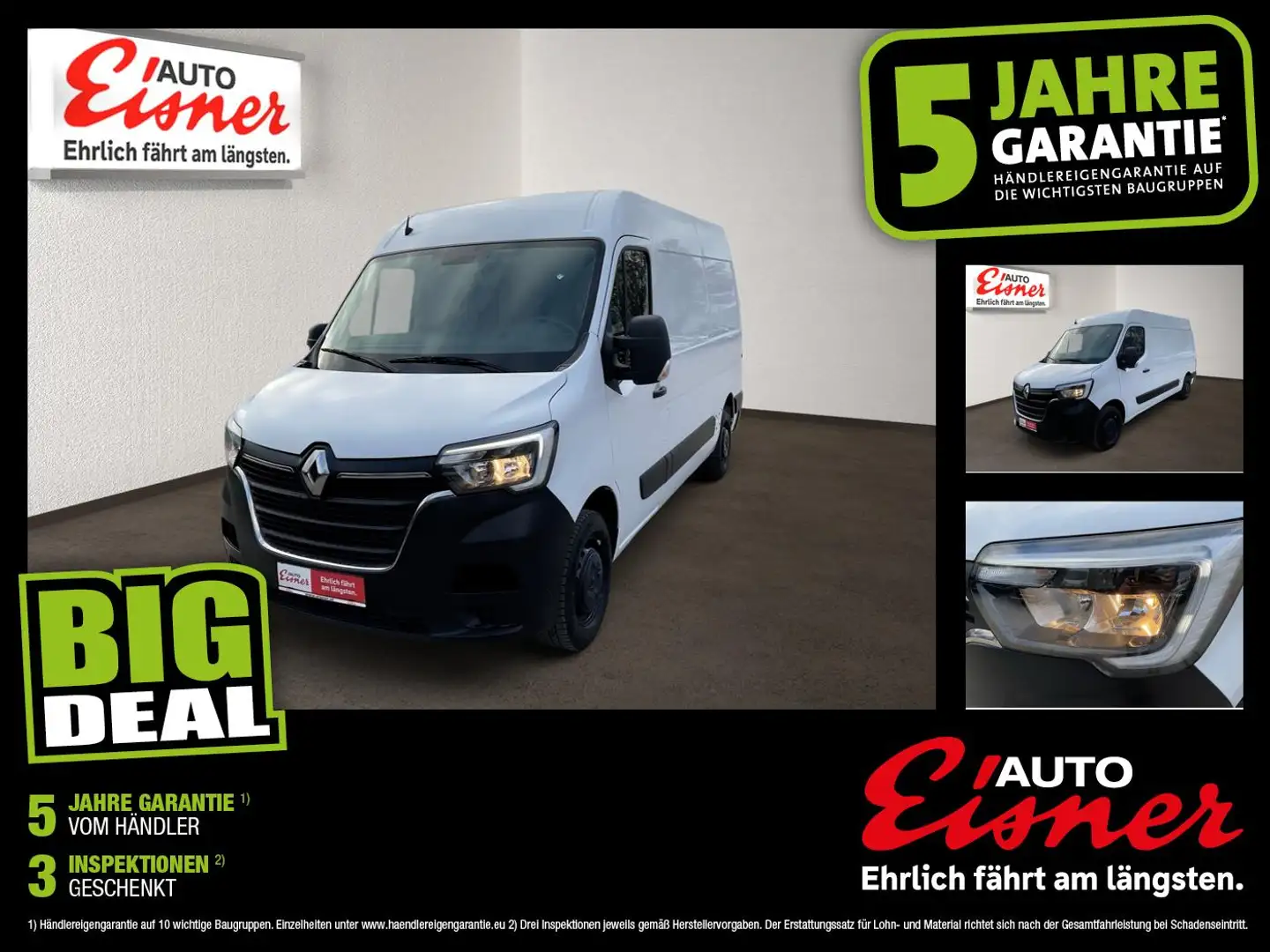 Renault Master L2H2 3.5T DCI 135 Weiß - 1