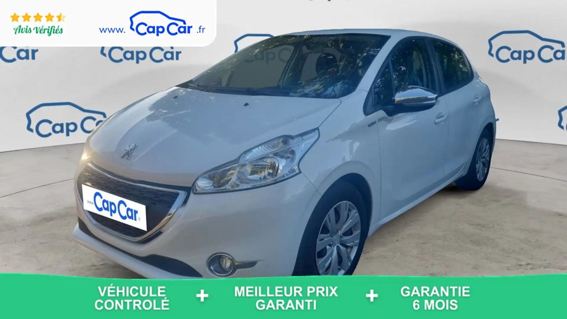 Peugeot 208 I 1.2 VTi 82 Urban Soul - 5 places Blanc - 1
