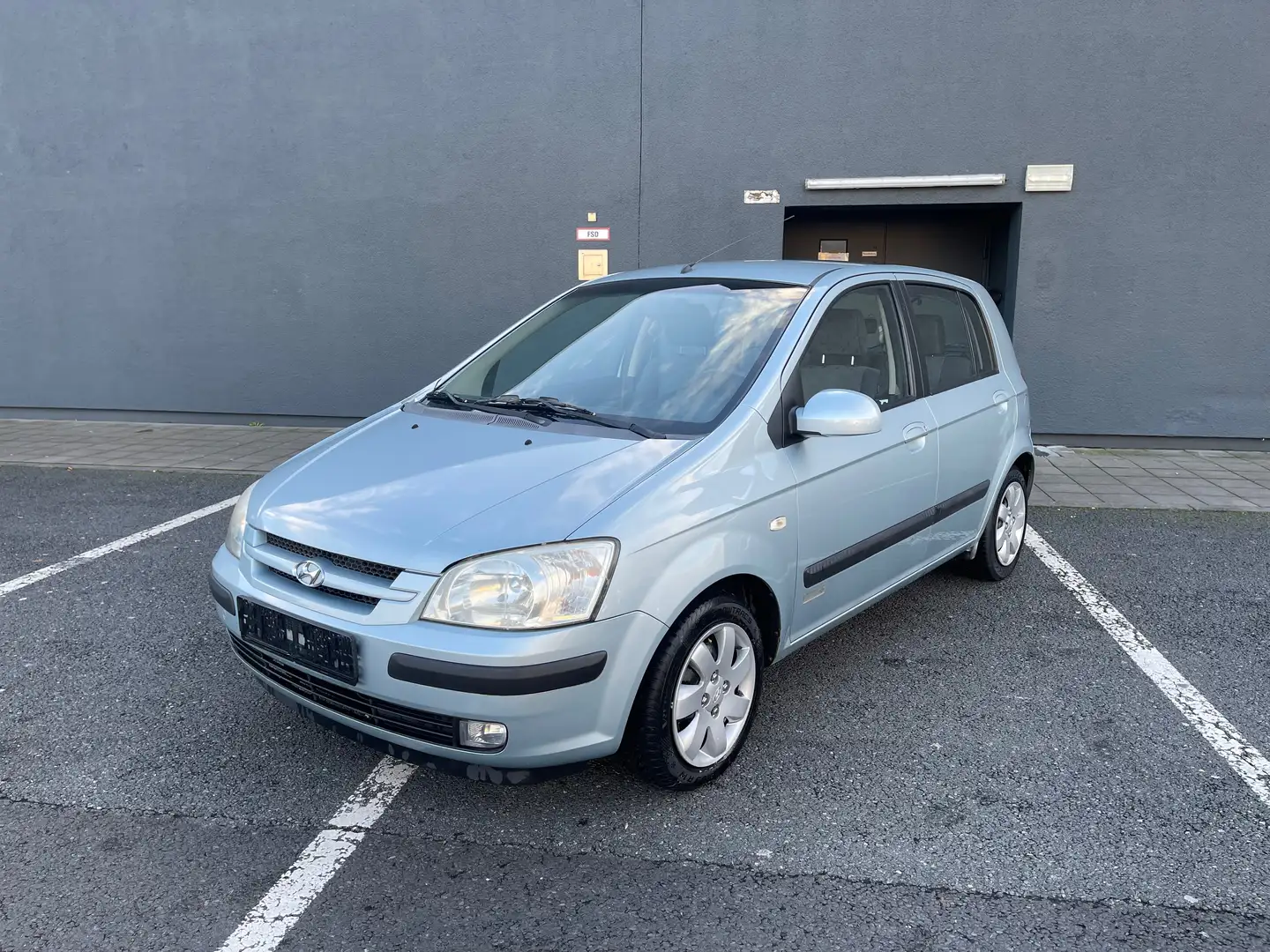 Hyundai Getz Blau - 1
