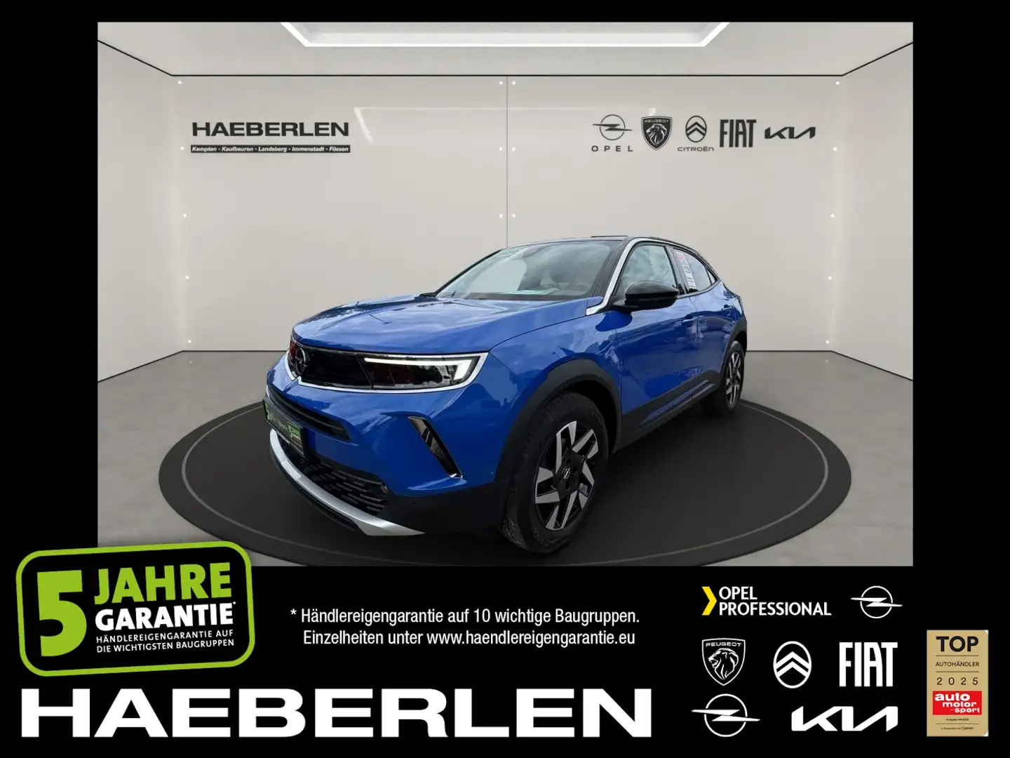 Opel Mokka 1.2 Turbo Elegance *Sitz+Lenkradheizung* Blauw - 1