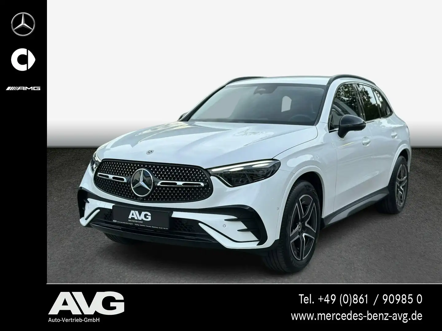 Mercedes-Benz GLC 220 GLC 220 d 4M AMG-Adv. AHK DigLight 360 Memory Blanc - 1