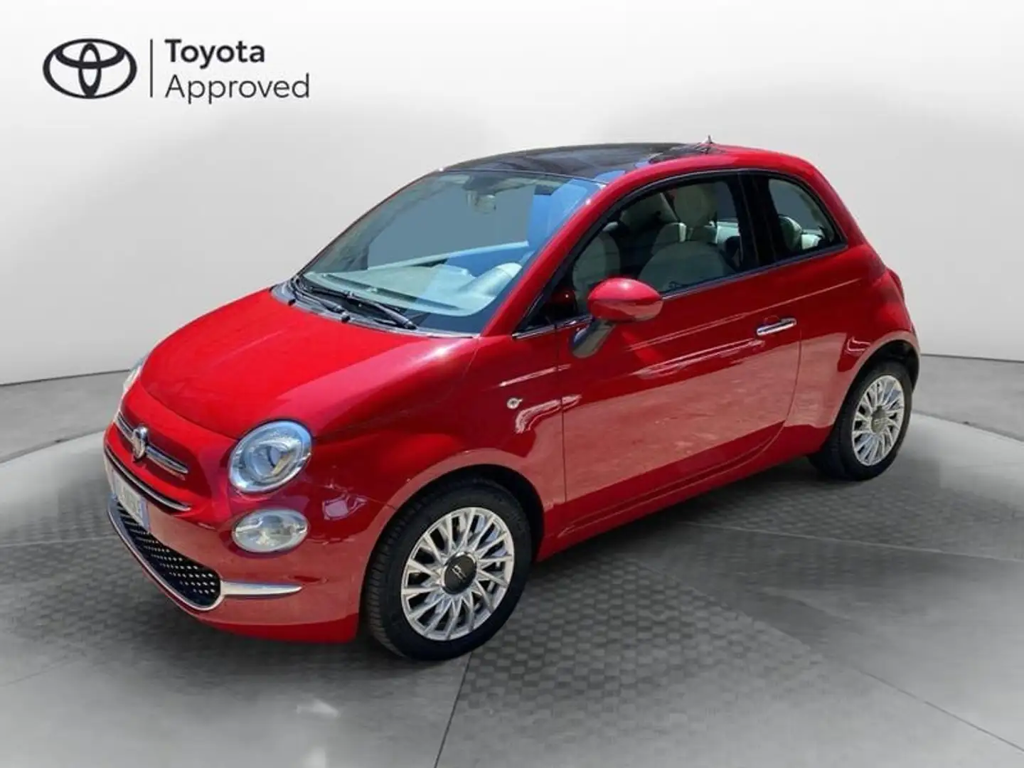 Fiat 500 1.3 Multijet 95 CV Lounge Rot - 1