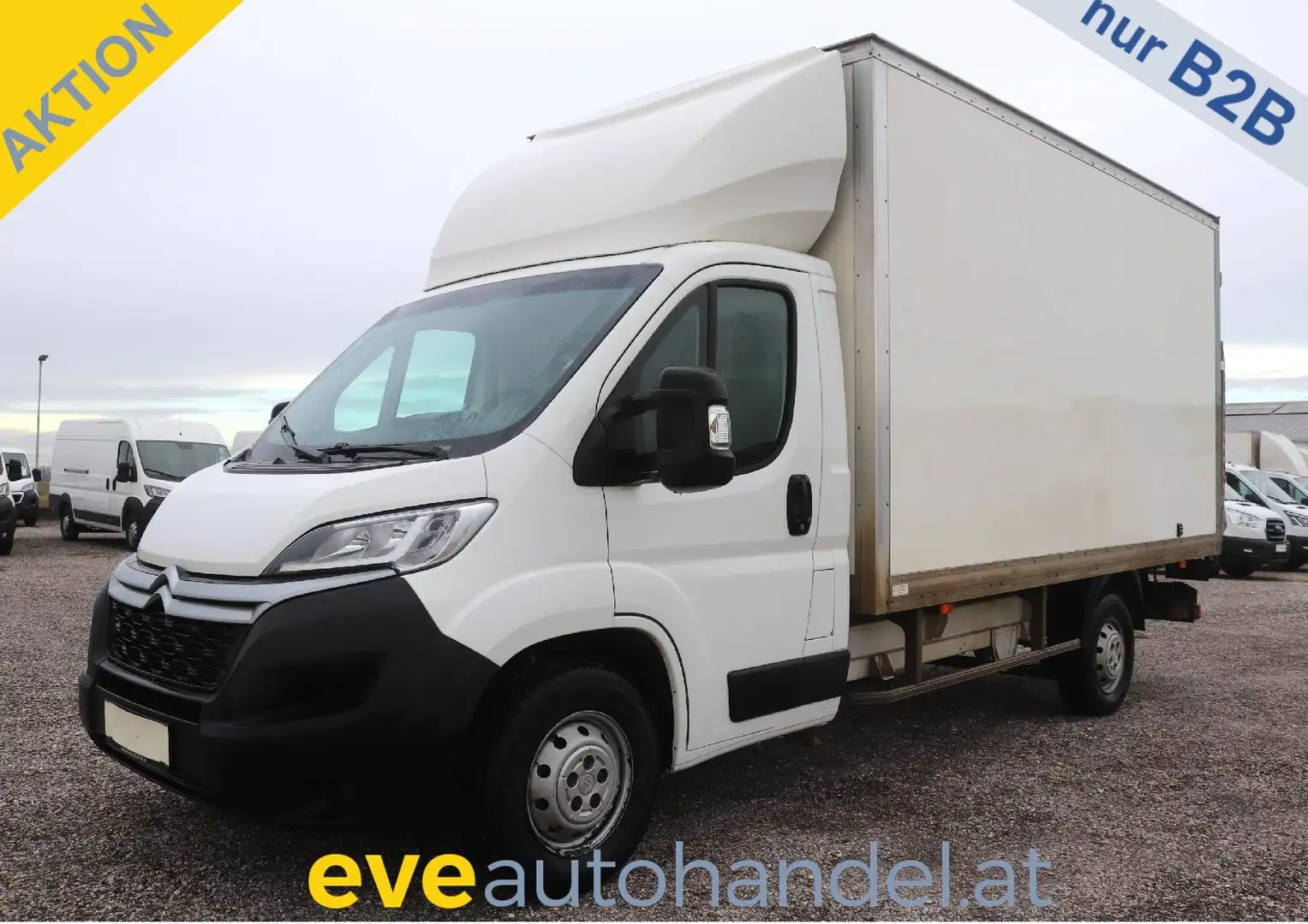 Citroen Jumper Ladebordwand/€ 19.500,-netto/Koffer Weiß - 1
