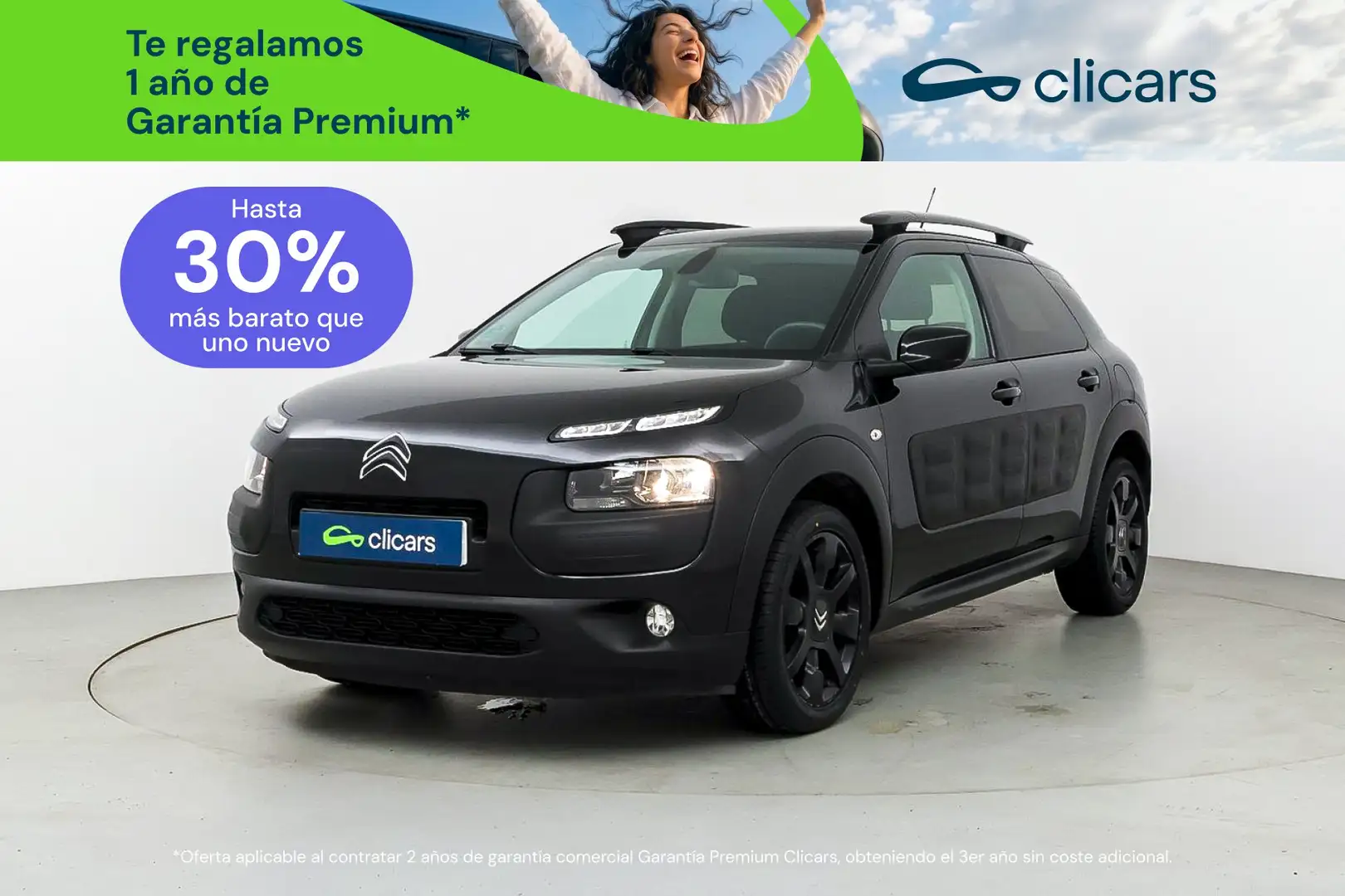 Citroen C4 Cactus 1.2 PureTech S&S Feel 110 Negro - 1