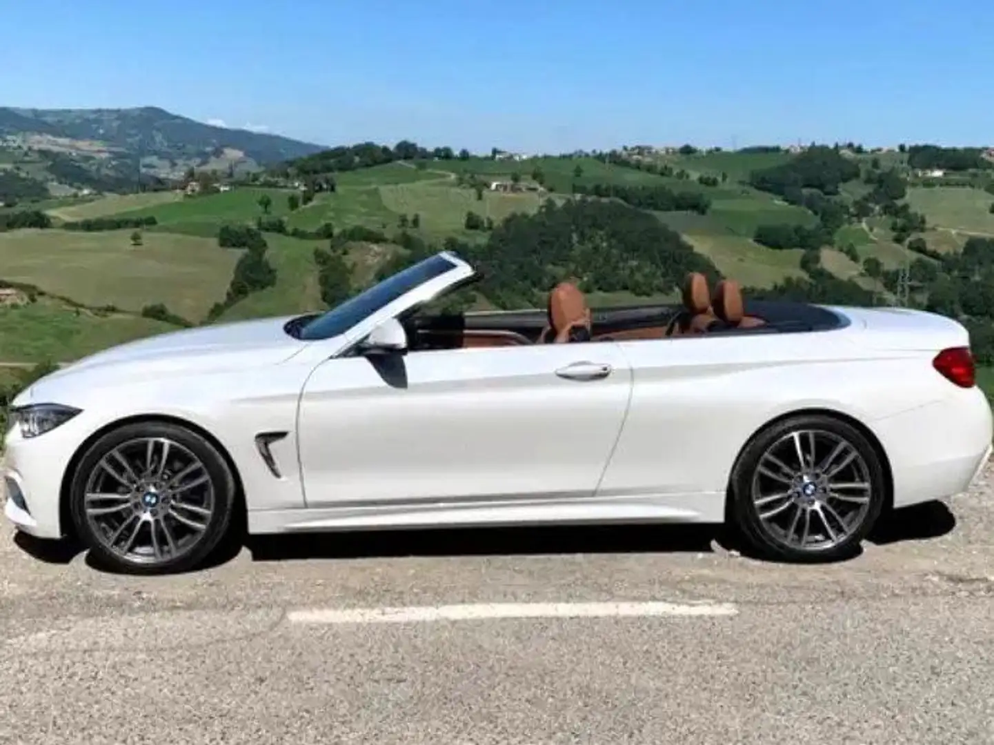 BMW 428 Cabrio 428i Cabrio Msport Bianco - 1