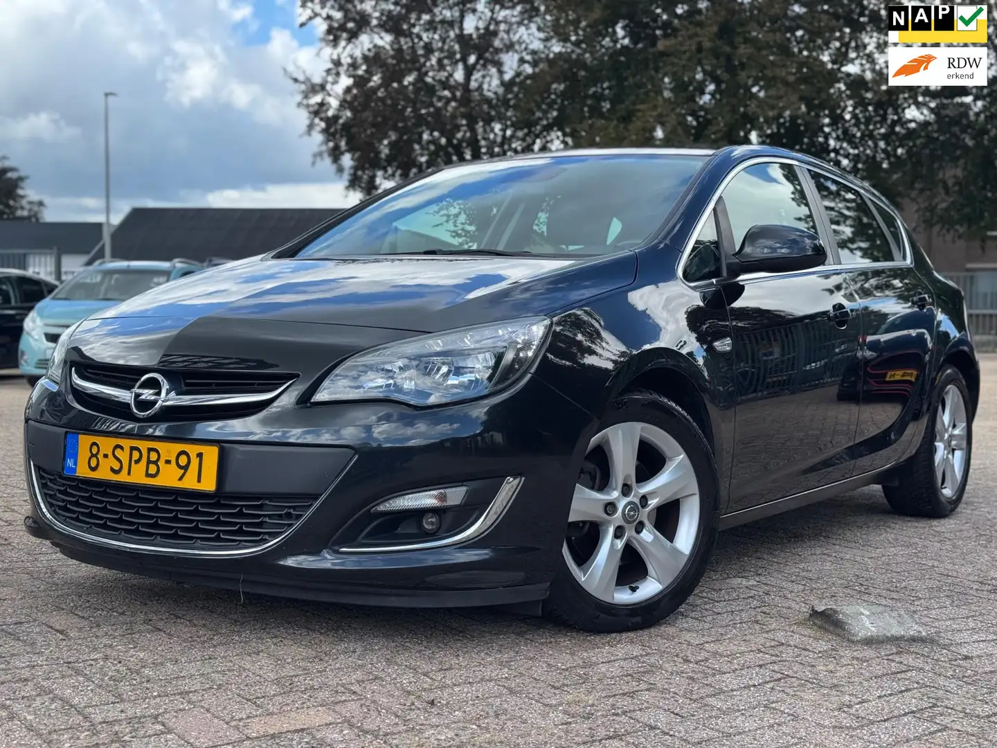 Opel Astra 1.6 Turbo Sport CRUISE CTRL NAVIGATIE NW.APK NAP A Noir - 1