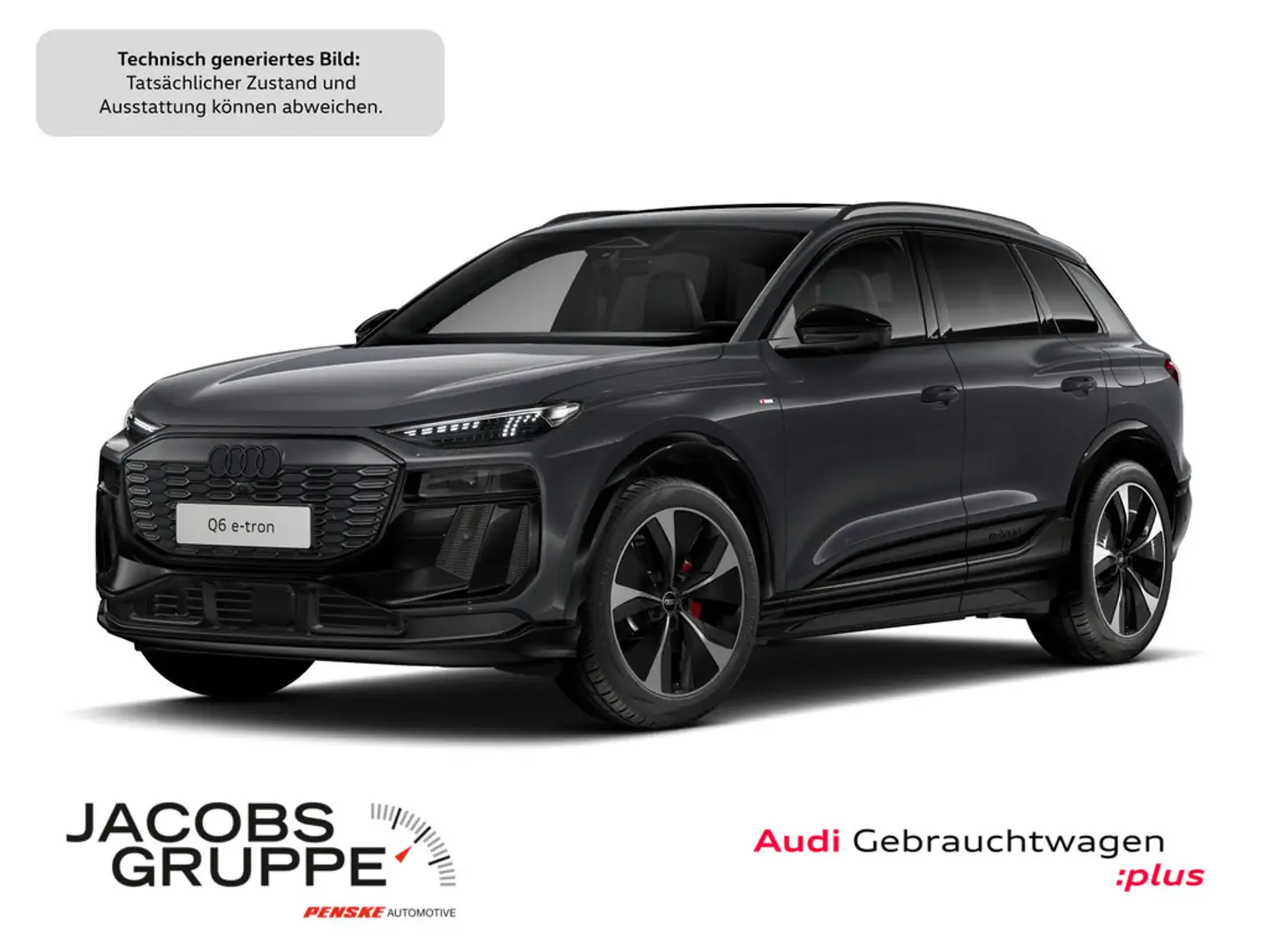 Audi Q6 e-tron 225 kW performance edition one grey S line Grau - 1