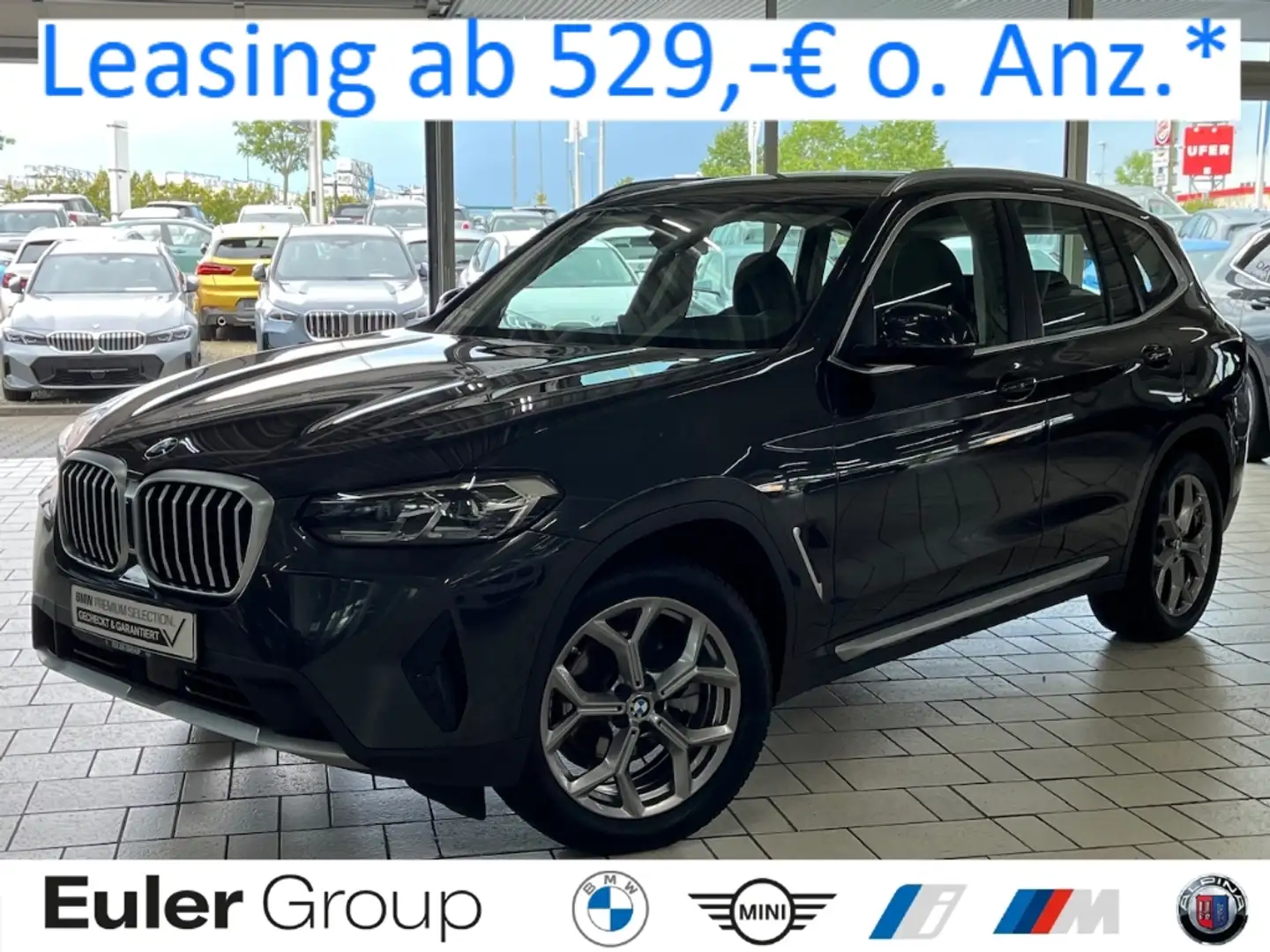 BMW X3 xDrive20d AHK Pano ACC Sportsitze H/K LCProf adFW Grau - 1