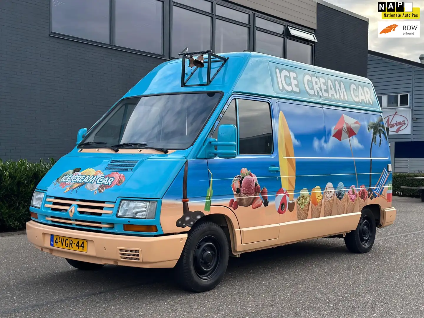 Renault Trafic T41F T1100 D lang/TOPSTAAT /ZEER NETTE IJSWAGEN - 1