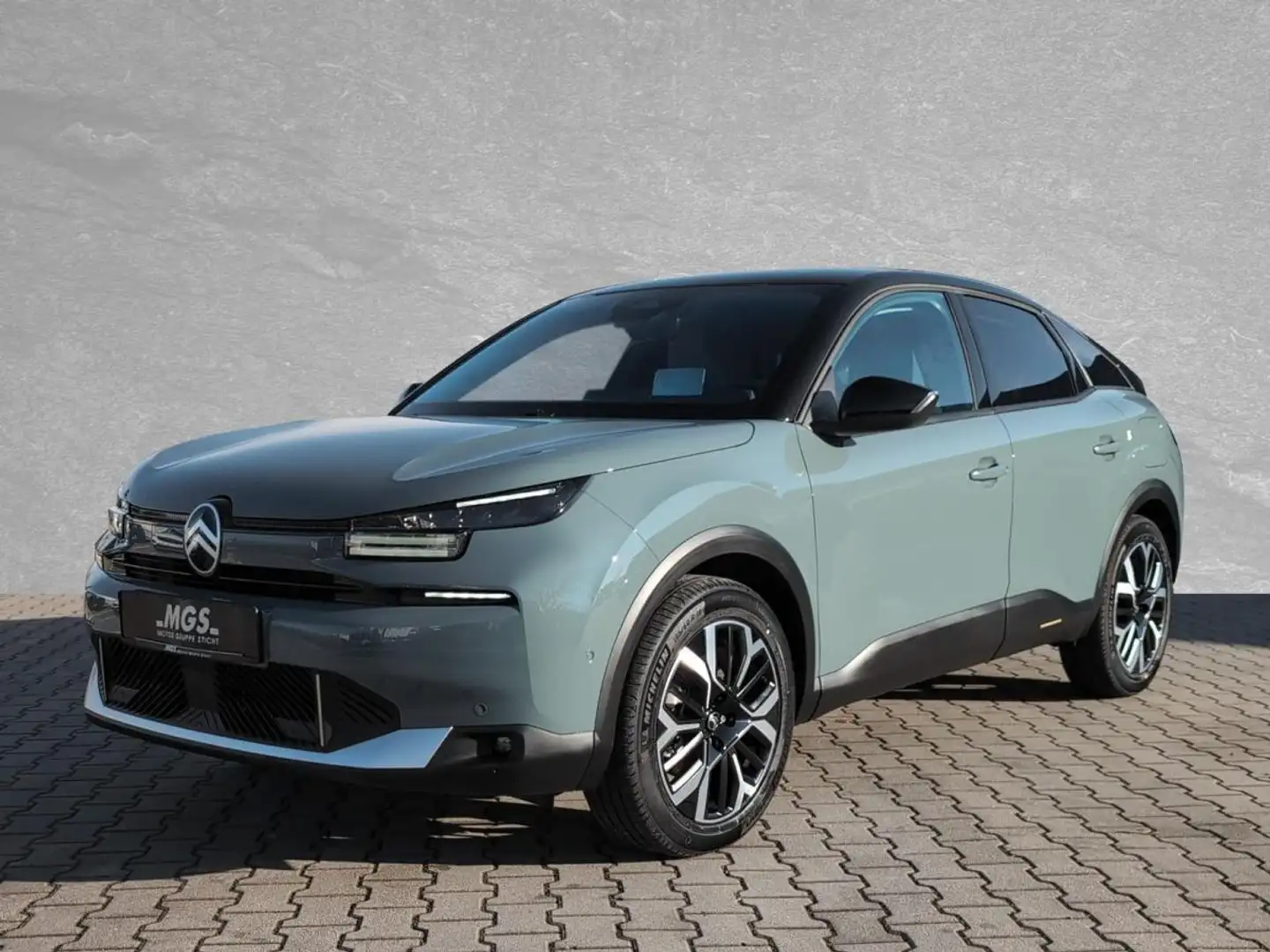 Citroen E-C4 X Max #HUD #KAMERA #BT #PDC #ANDROID Grün - 1