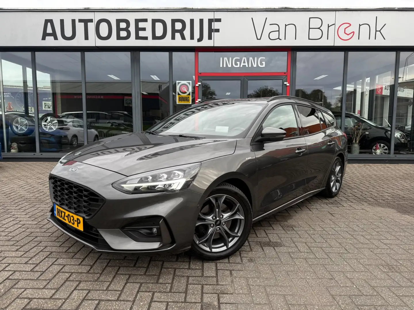 Ford Focus Wagon 1.0 EcoBoost Hybrid 155PK ST Line X Business Gris - 1