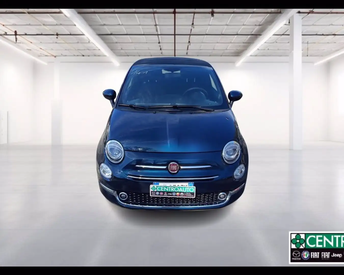 Fiat 500C 1.0 hybrid Dolcevita 70cv Modrá - 2