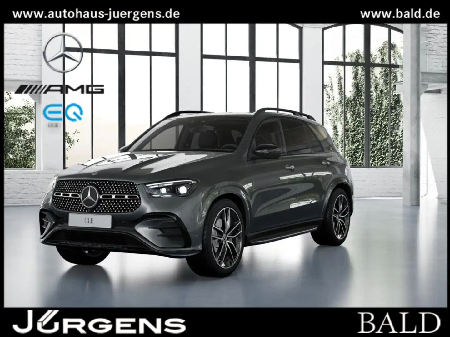 Mercedes-Benz GLE 450 d 4M AMG-Sport/Wide/Pano/Burm/Night/Memo Grijs - 2