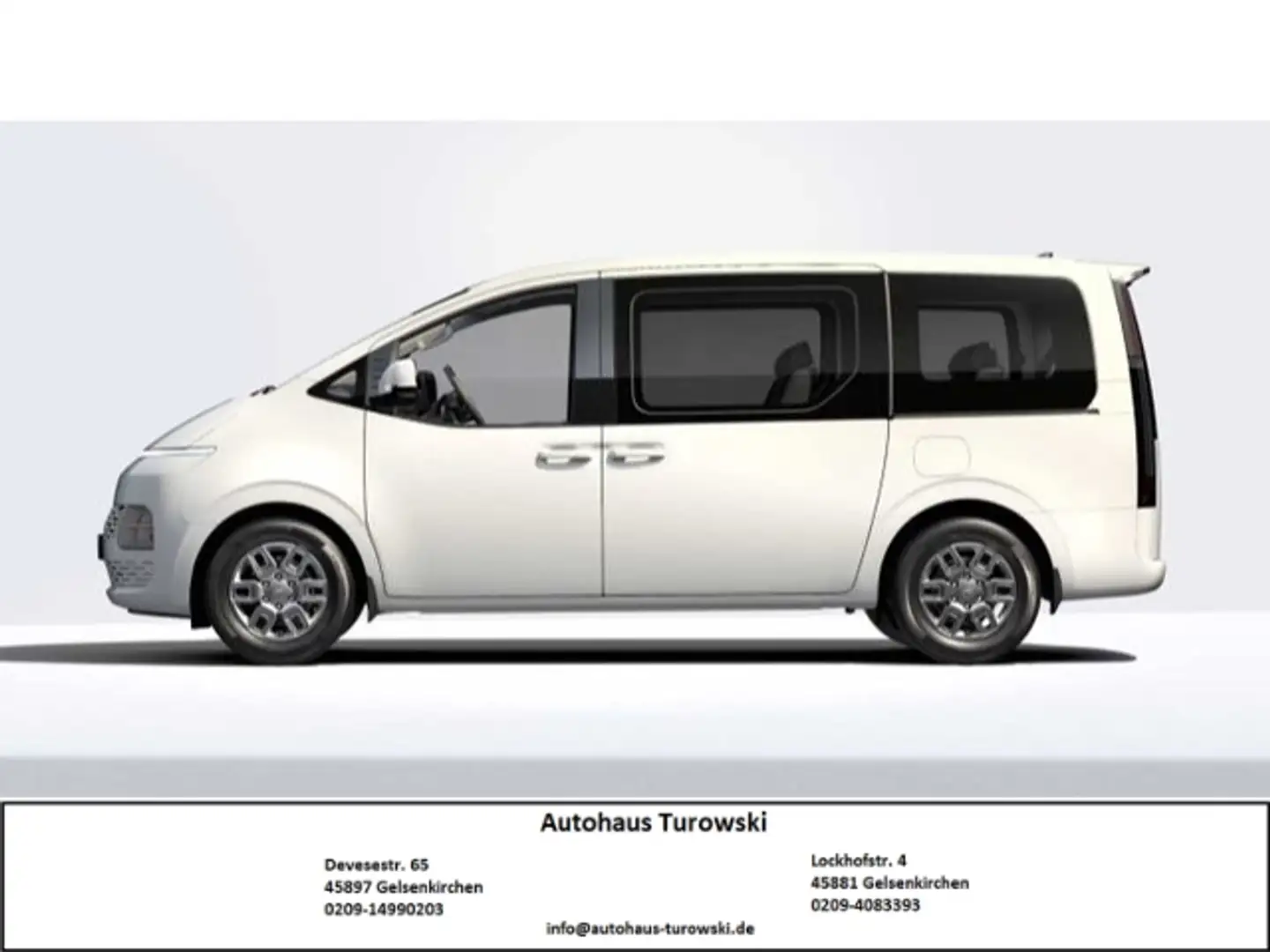 Hyundai STARIA Hybrid 1.6 T-GDI Trend 9-Sitzer 18Alu Navi Digital Weiß - 1