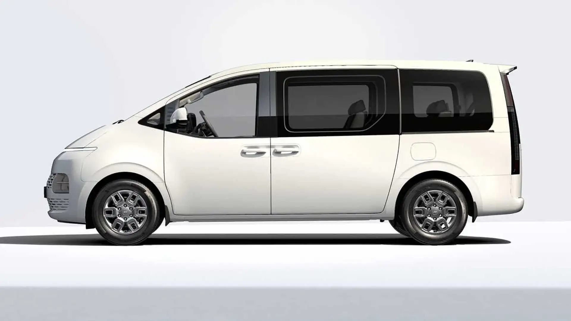 Hyundai STARIA Hybrid 1.6 T-GDI Trend 9-Sitzer 18''Alu Park-Pak. Weiß - 2