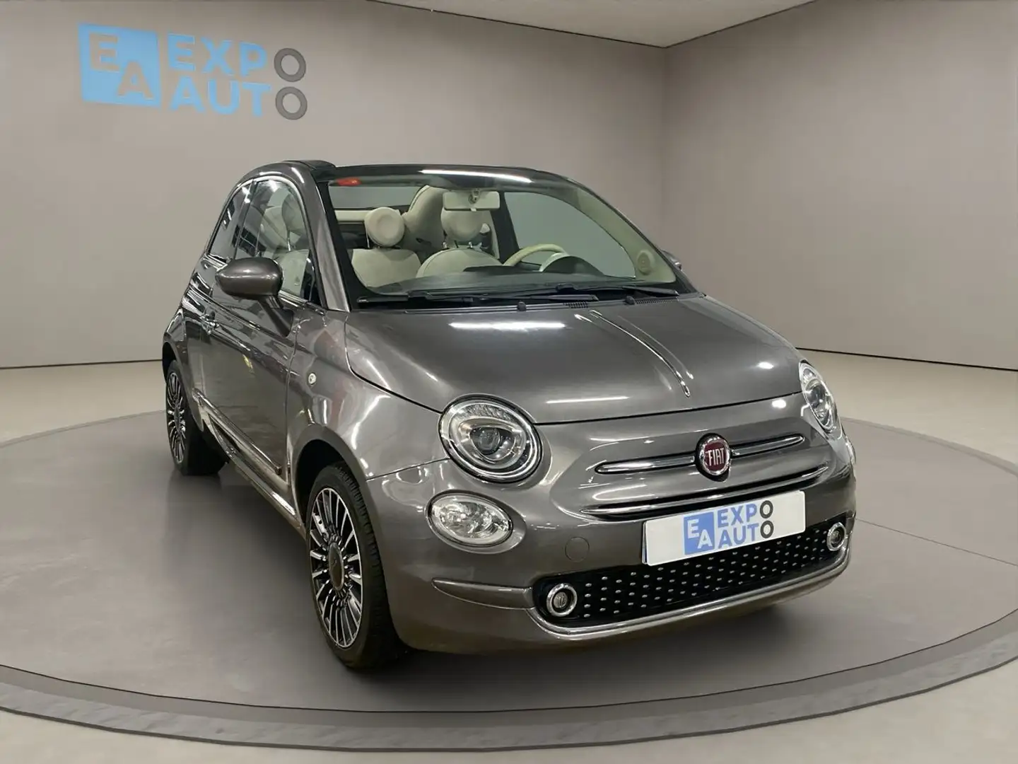 Fiat 500 1.2 8v 51kW (69CV) Lounge Gris - 1