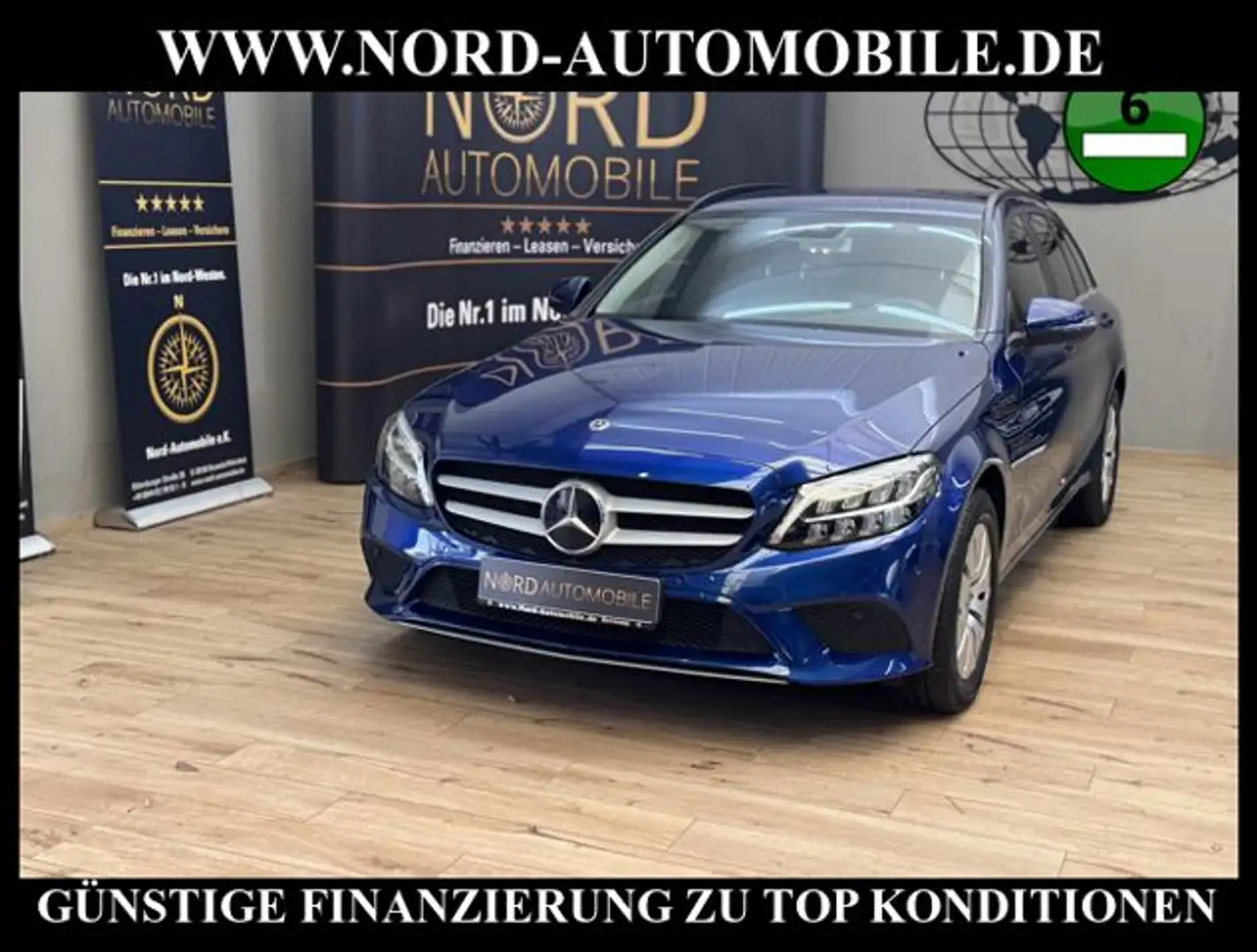 Mercedes-Benz C 200 d T *LED*Comand*Memory*Burmester*Kamera* Modrá - 1