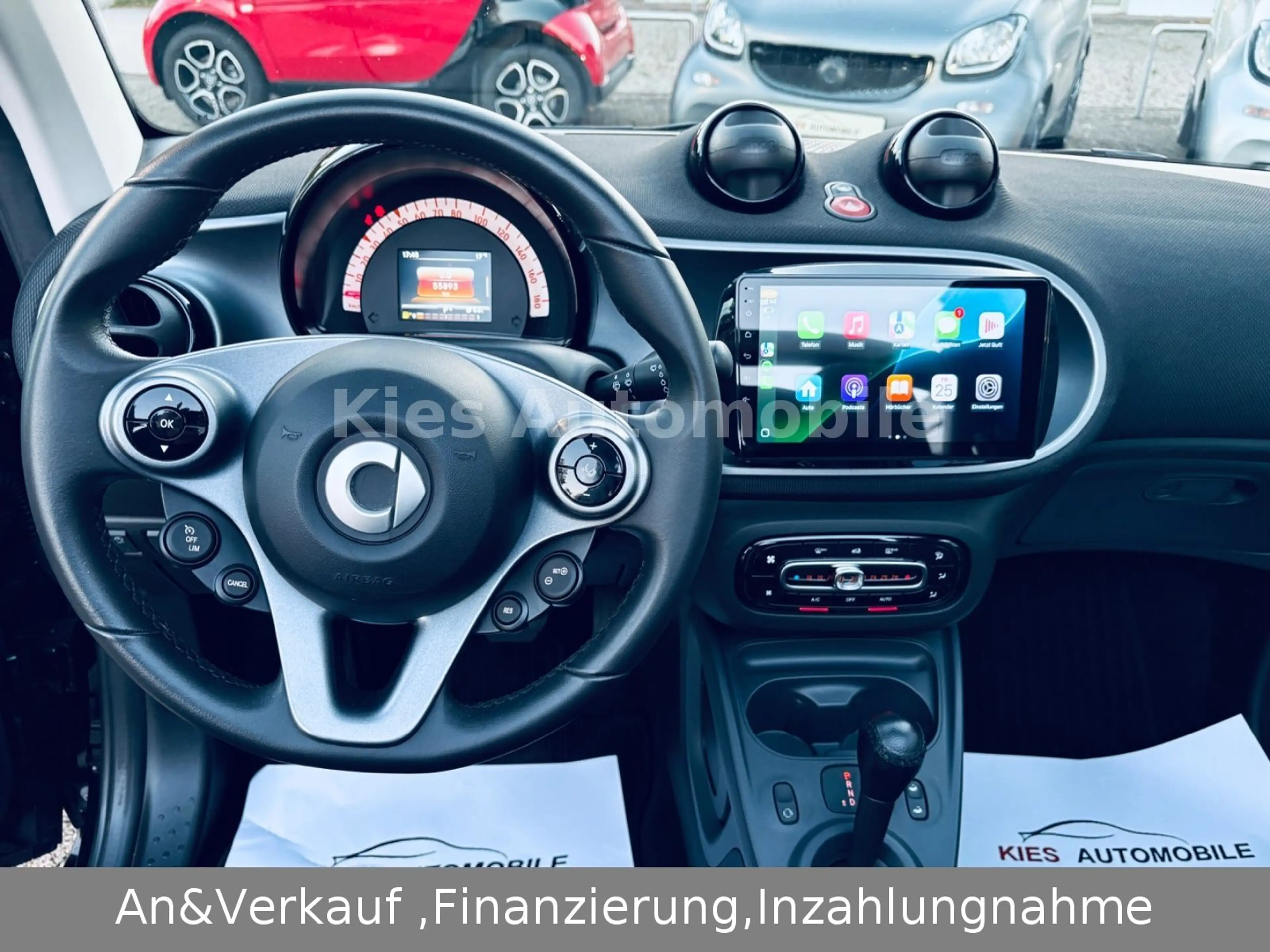 smart forTwo Cabrio Passion AUTOM/NAVI/CARPLAY/KAMERA — photo 11