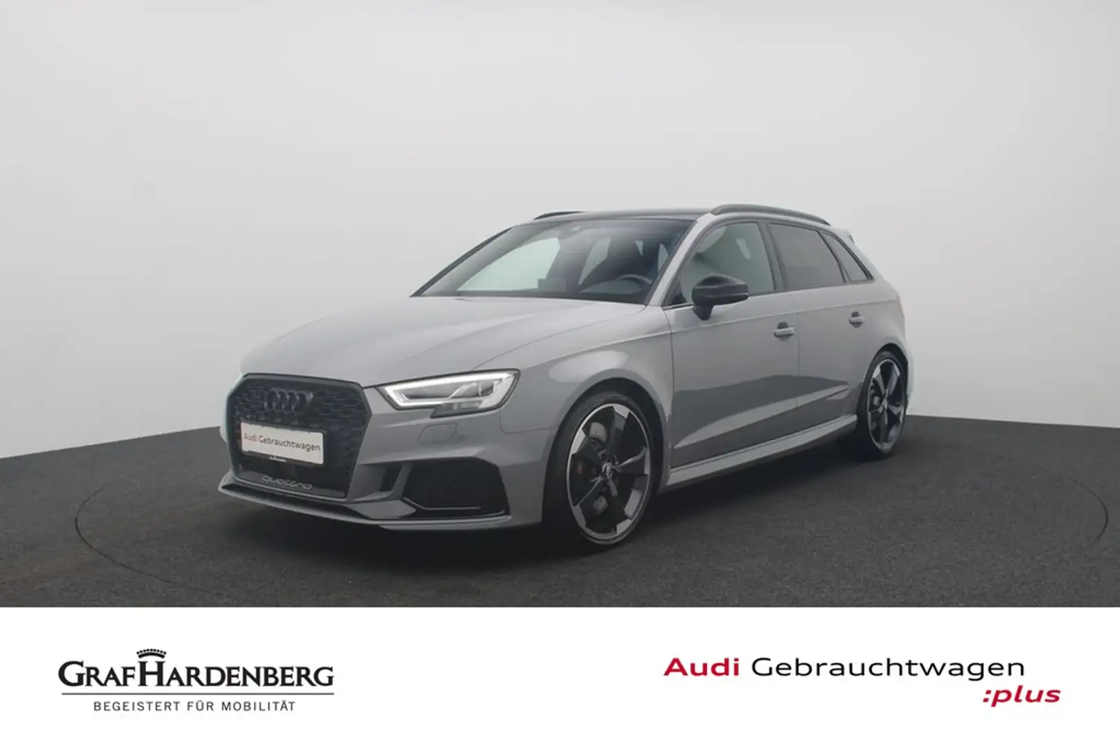 Audi RS3 Sportback 2.5 TFSI quattro . LED Navi Pano Gris - 1