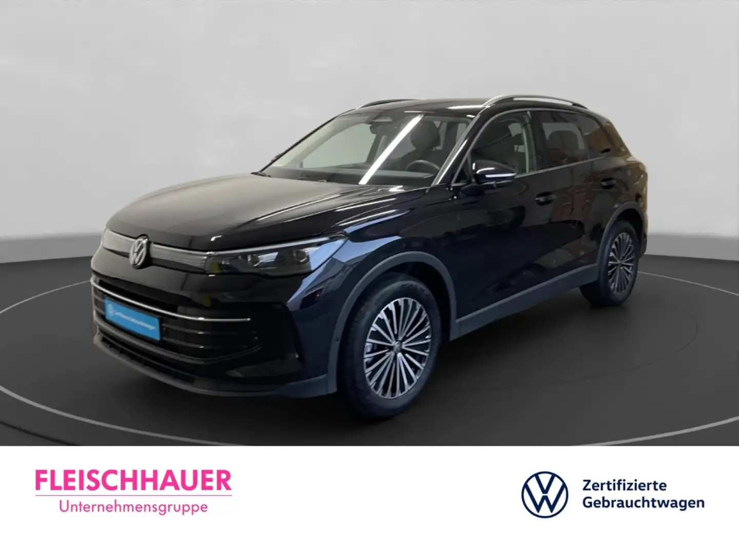 Volkswagen Tiguan 1.5 eTSI Life LED SHZ AHK Kamera AppConnect Schwarz - 1